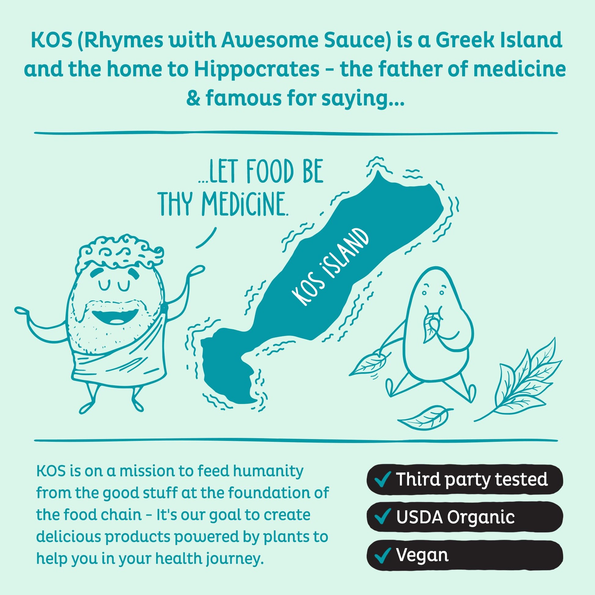 KOS Calming Blue Spirulina Blend- USDA Certified Organic - Algae Superfood Powder with Ashwagandha Root, Lemon Balm, Reishi Mushroom, B Vitamins - Berry Coconut Cooler Flavor, 28 Servings - Nirvana Guru