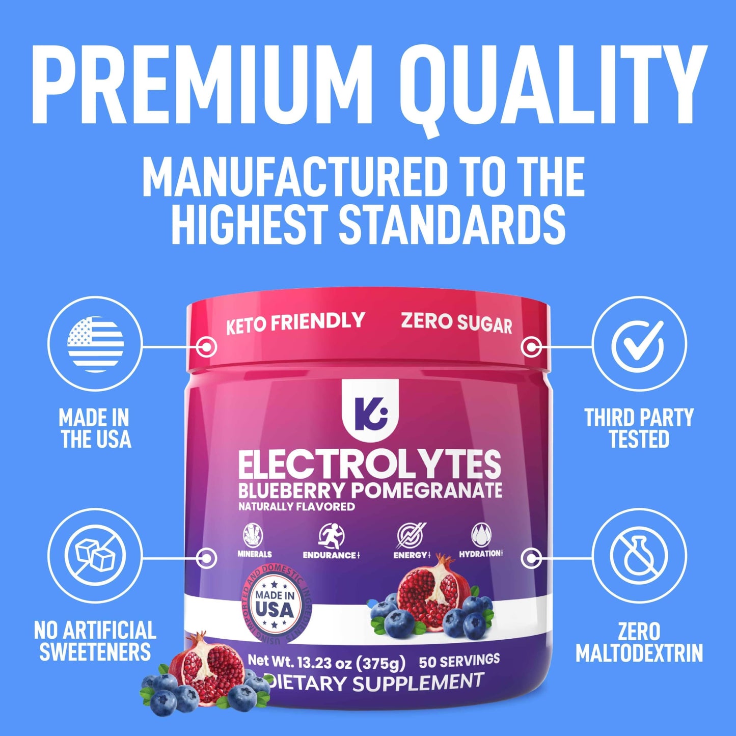 Keppi Electrolytes Powder Packets Assorted Flavors – Sugar Free Hydration Drink Mix with Potassium, Magnesium, Sodium – 30 Hydration Packets – Keto, Vegan, Fasting-Friendly, Zero Calorie - Nirvana Guru