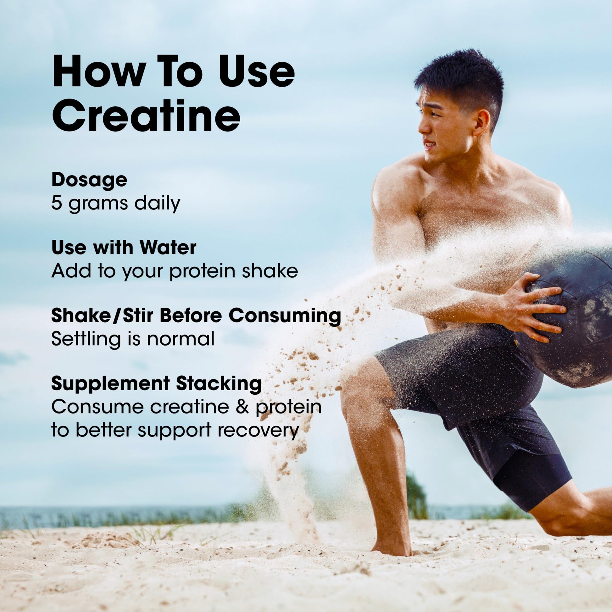 Optimum Nutrition Micronized Creatine Monohydrate Powder, Unflavored, 120 Servings, 600 Grams (Packaging May Vary) Nirvana Guru