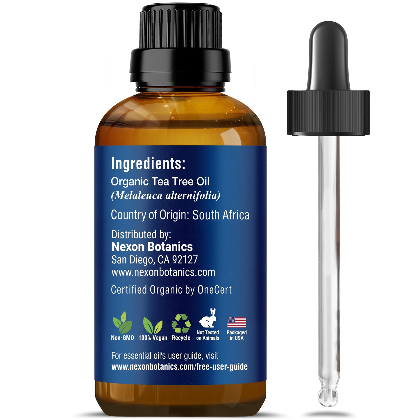 Organic Lavender Essential Oil 30 ml - Pure Natural Oils for Diffuser, Aromatherapy, Skin & Hair Care - Aceite De Lavanda Orgánico - Nexon Botanics - Nirvana Guru