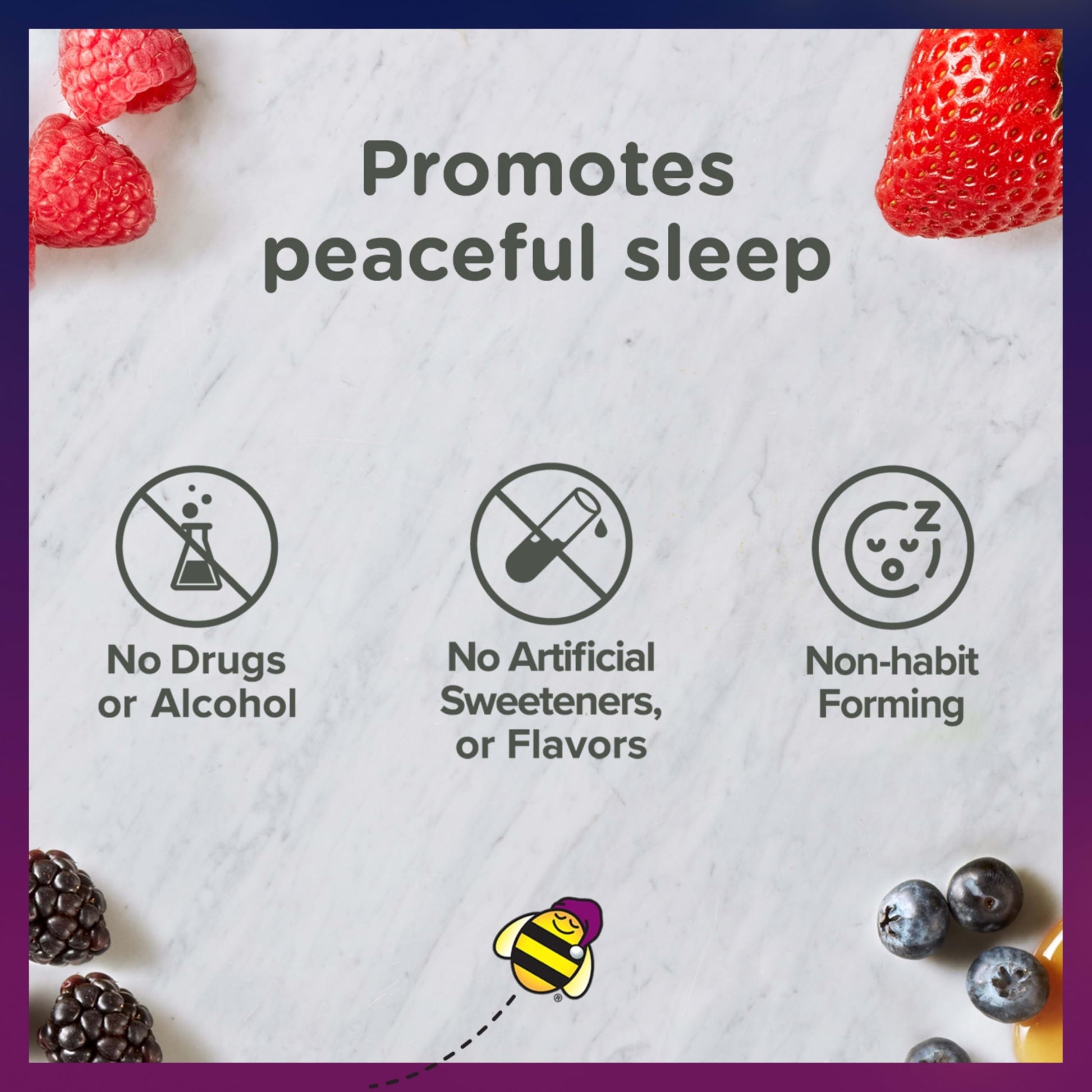Zarbee’s Kids Melatonin Sleep Chewable Tablets, 1 mg, Drug & Alcohol-Free, Non-Habit Forming Sleep Support, Natural Grape Flavor, No Artificial Sweeteners or Dyes, Gluten Free, Ages 3+, 50 Ct Bottle Nirvana Guru