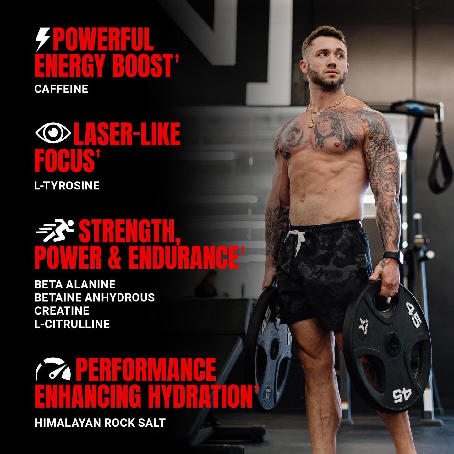 PROSUPPS Mr. Hyde Signature Pre Workout Powder with Creatine, Beta Alanine & Caffeine - Performance, Energy & Endurance - Clean Fitness & Gym Supplements for Men & Women (Blue Razz, 30 Servings) Nirvana Guru