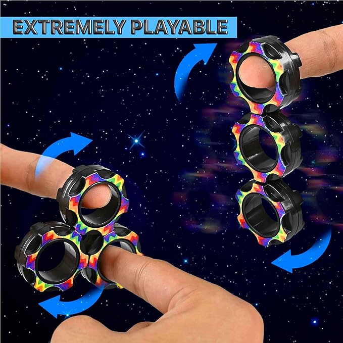 5PC Fidget Toys Adults Set Fidgets for Classroom Must Have Autism Sensory Pack Figette Cube ADHD Special Treasure Prize Tool Stress Relief Desk Cool Gadget for Kids Teen Christmas Stocking Stuffer nirvanaguru