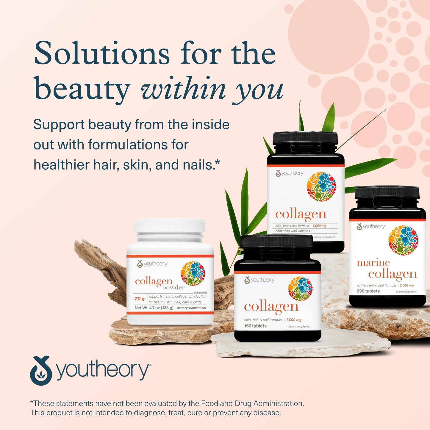Youtheory Collagen Powder - Premium Collagen Supplement with Vitamin C & Biotin - Healthy Hair, Nails, Skin & Joints* - Hydrolyzed & Highly Absorbable - Dairy & Gluten Free - Unflavored - 10 oz - Nirvana Guru