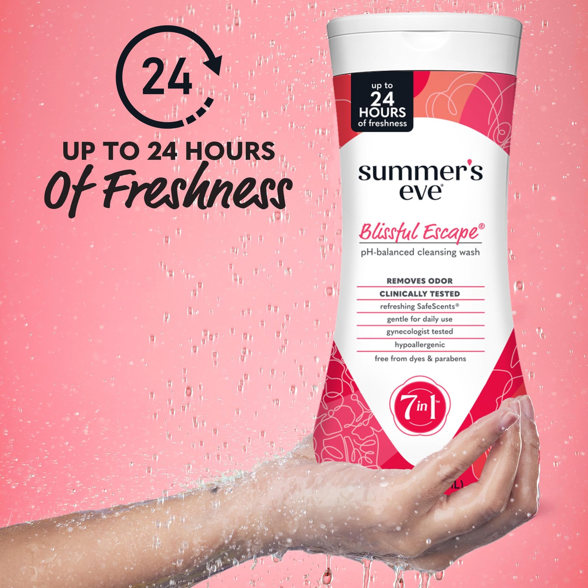 Summer's Eve, Ultimate Odor Control, Feminine Body Wash with Boric Acid, Removes Odor, Feminine Wash with pH Balance, 15 Fl Oz Nirvana Guru