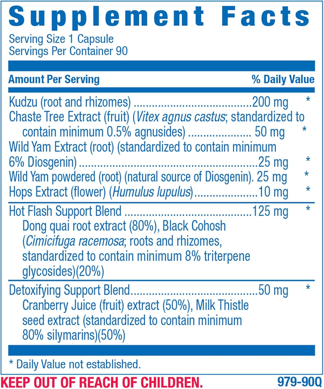 Phytoestrogen Menopause Supplement for Women - Clinical Formula with Dong Quai Vitex & Black Cohosh for Menopause Hot Flashes Night Sweats Mood Support & More - One Capsule Daily - 1 Month Supply Nirvana Guru