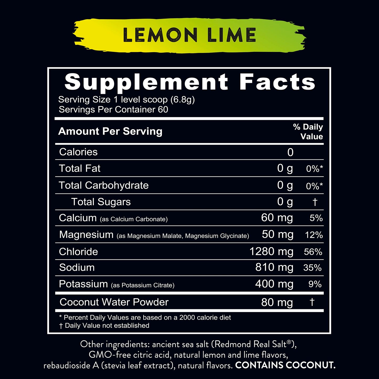 REDMOND Re-Lyte Hydration Electrolyte Powder Mix (Strawberry Lemonade)