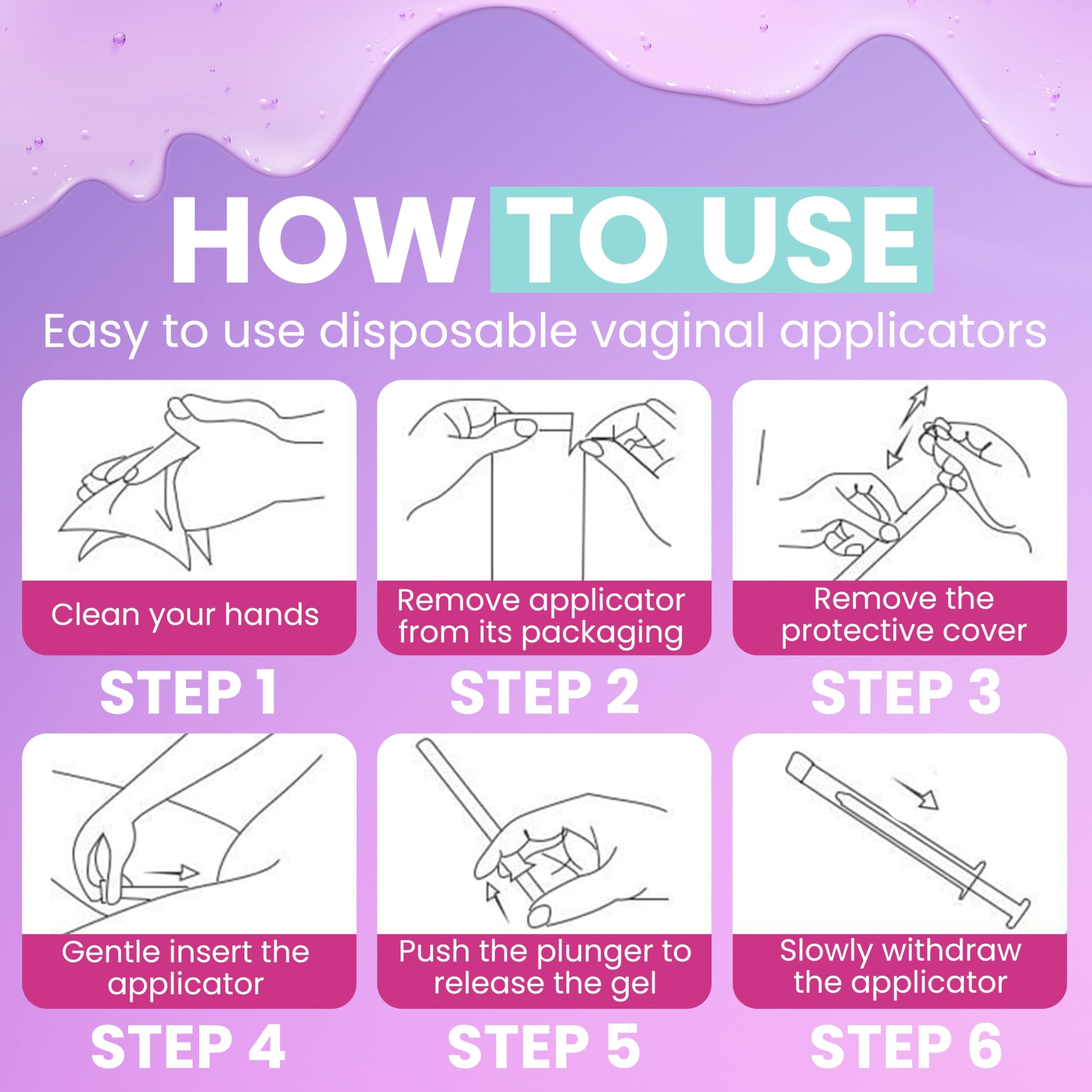 Hydro GYN Vaginal Moisturizer | Long Lasting for Vaginal Dryness & Irritation | Hyaluronic Acid & Vitamin E | Feminine Care Hormone Free | Pre and Post Menopausal I 10 Pre Filled Applicators Nirvana Guru