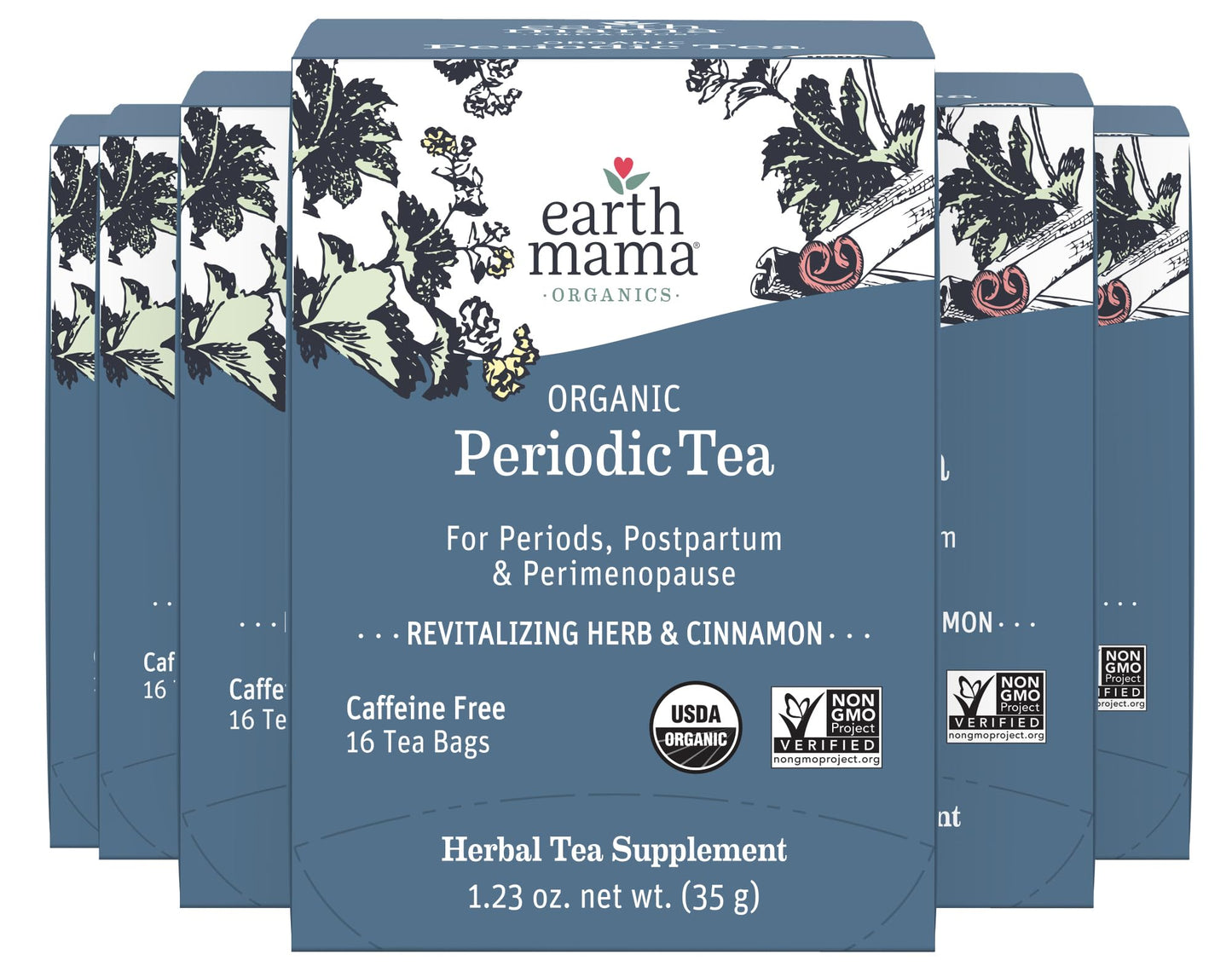Earth Mama Organic Third Trimester Tea Bags | 100% USDA Organic Herbal Tea for Late Pregnancy Comfort + Childbirth Preparation, 16 Teabags Per Box (2-Pack) Nirvana Guru