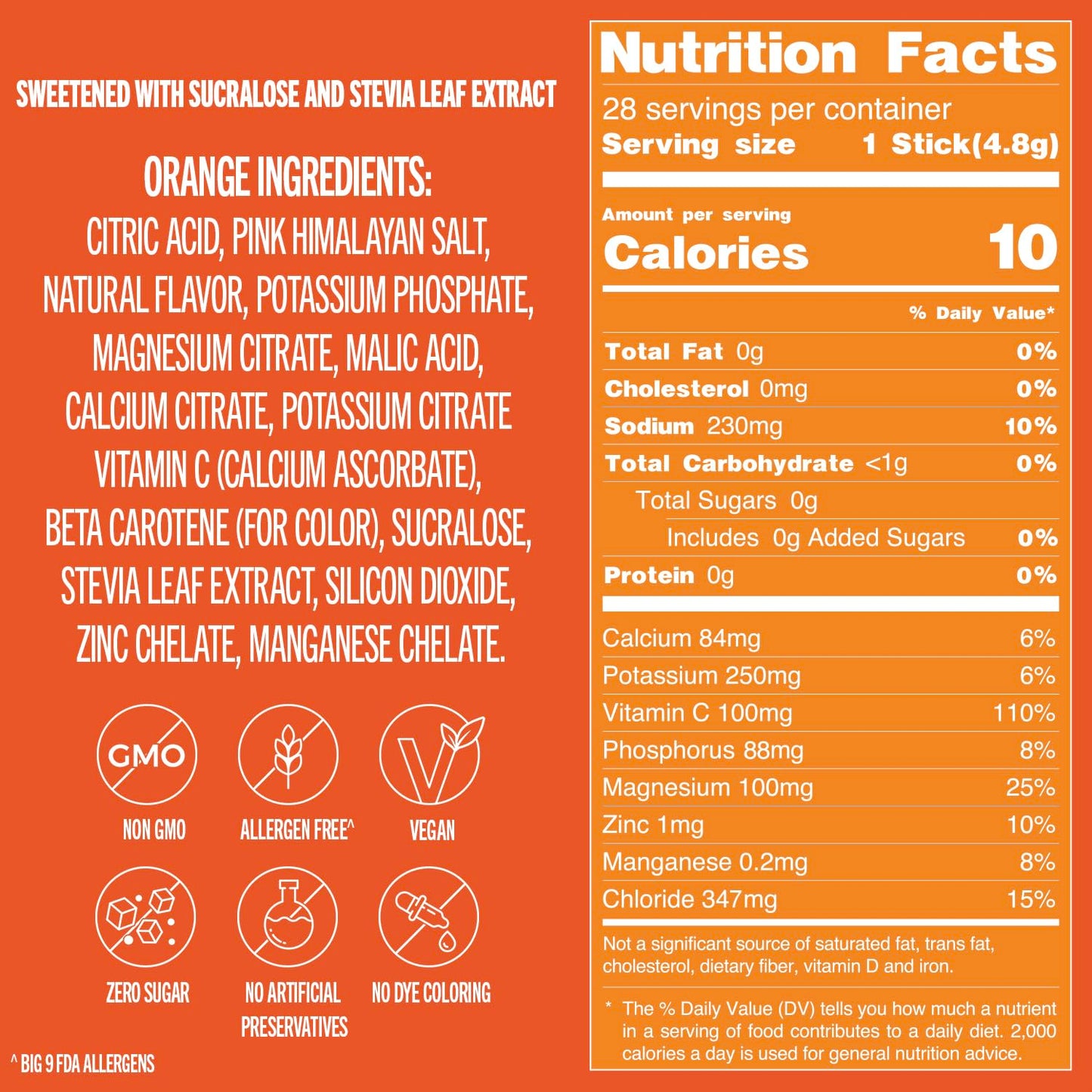 TREVI™ Sugar Free Electrolytes - Drink Mix Hydration Powder Packets - 28 Count - Variety Pack 1
