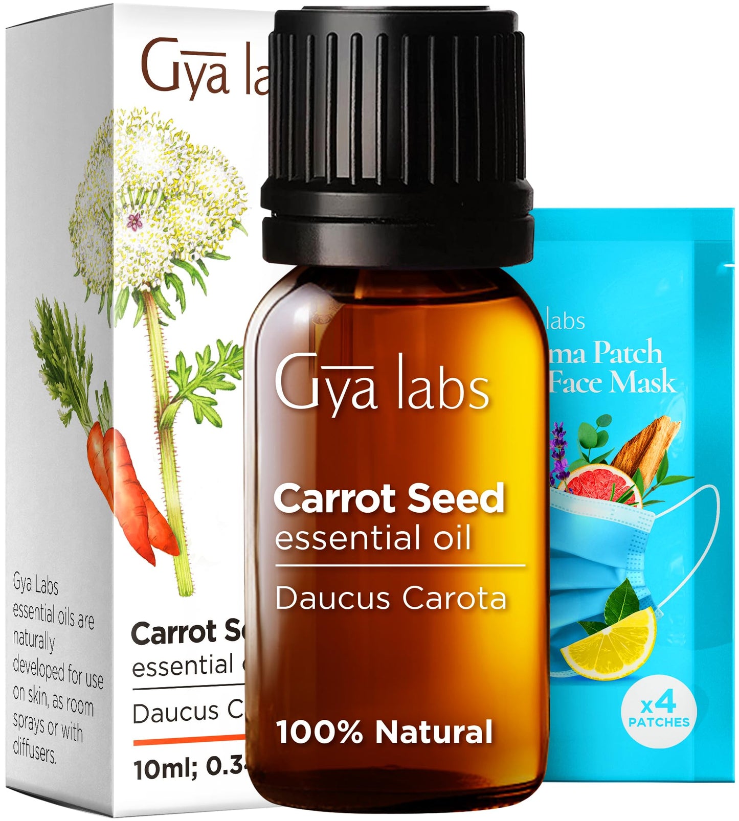 Gya Labs Frankincense Essential Oil for Face - 0.34 Fl Oz - 100% Pure Natural Frankincense Oil for Skin, Body Massages & Candle Making - Premium Grade for Wellness & Comfort - Woody & Calming Scent
