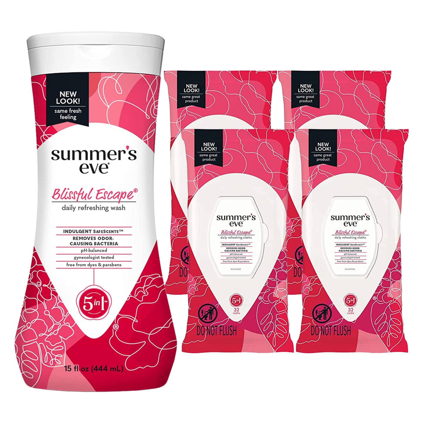 Summer's Eve, Ultimate Odor Control, Feminine Body Wash with Boric Acid, Removes Odor, Feminine Wash with pH Balance, 15 Fl Oz Nirvana Guru
