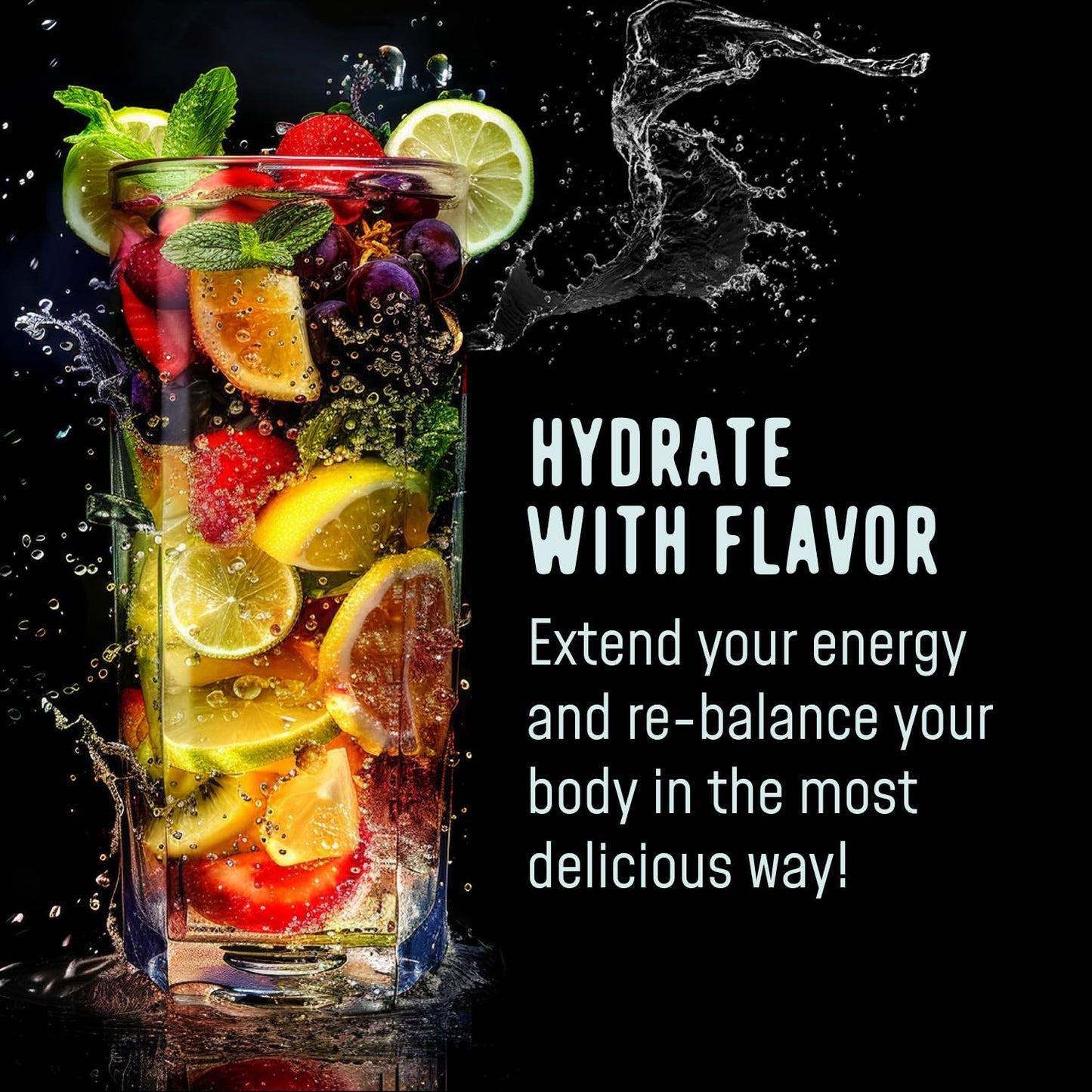 FlavCity Electrolytes Powder Packets - 28 Hydration Packets, Variety Pack - No Added Sugar - Hydration Powder with Real Fruit & Unrefined Sea Salt - Keto & Gluten-Free (28 Stick Packs) Nirvana Guru
