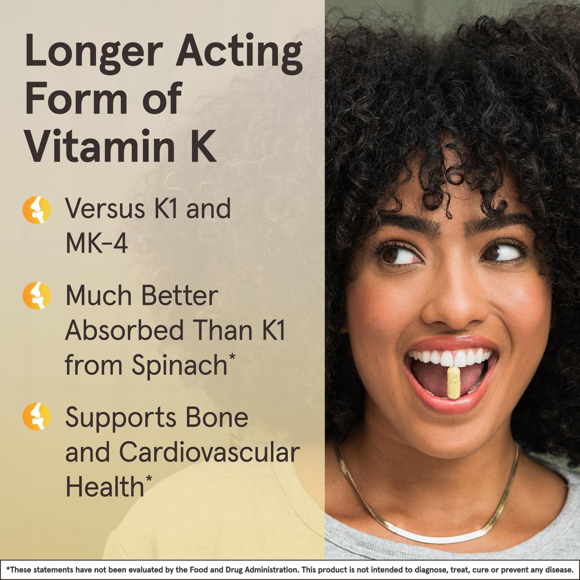 Jarrow Formulas MK-7 90 mcg - Bioactive Form of Vitamin K2 - 120 Servings (Softgels) - For Bone & Cardiovascular Health - Vitamin K2 MK-7 Dietary Supplement - K2 Vitamin Supplement MK-7 - Gluten Free - Nirvana Guru