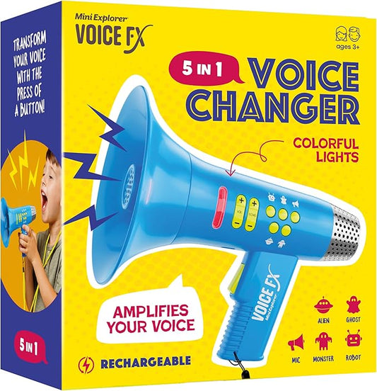 Voice Changer for Kids - Gifts for Kids - Voice Changing Device for Boys & Girls Ages 3-8+ Olds - Birthday Gifts for 3, 4, 5, 7, 8 Year Old Boy - Cool Outdoor Toys Gift Ideas for Kid, Toddler nirvanaguru