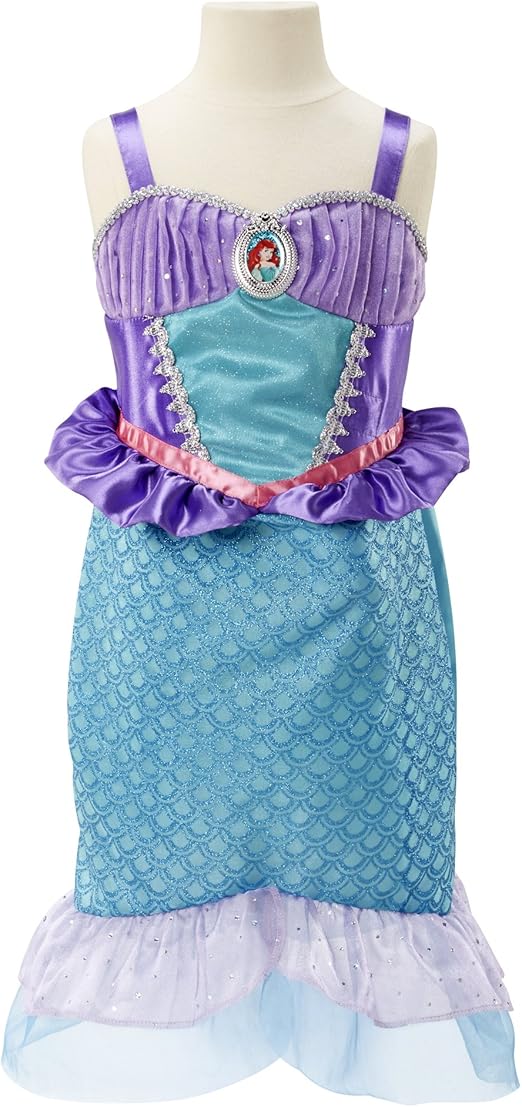 Disney Princess Ariel Sing & Shimmer Musical Dress – Sparkling Costume with Built-In Music, Ages 3–6, Size 4–6X – Amazon Exclusive nirvanaguru