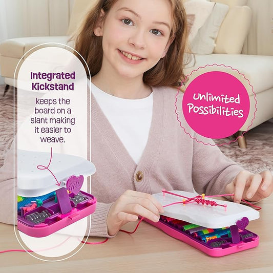 Pretty Me Friendship Bracelet Making Kit for Girls - Crafts for Girl - String Bracelets Maker - Gifts for 8-12 Year Old Kid - Birthday Gift Ideas & Kits Toys Ages 8, 9, 10, 11, 12 - Kids Age 8-12 Olds nirvanaguru