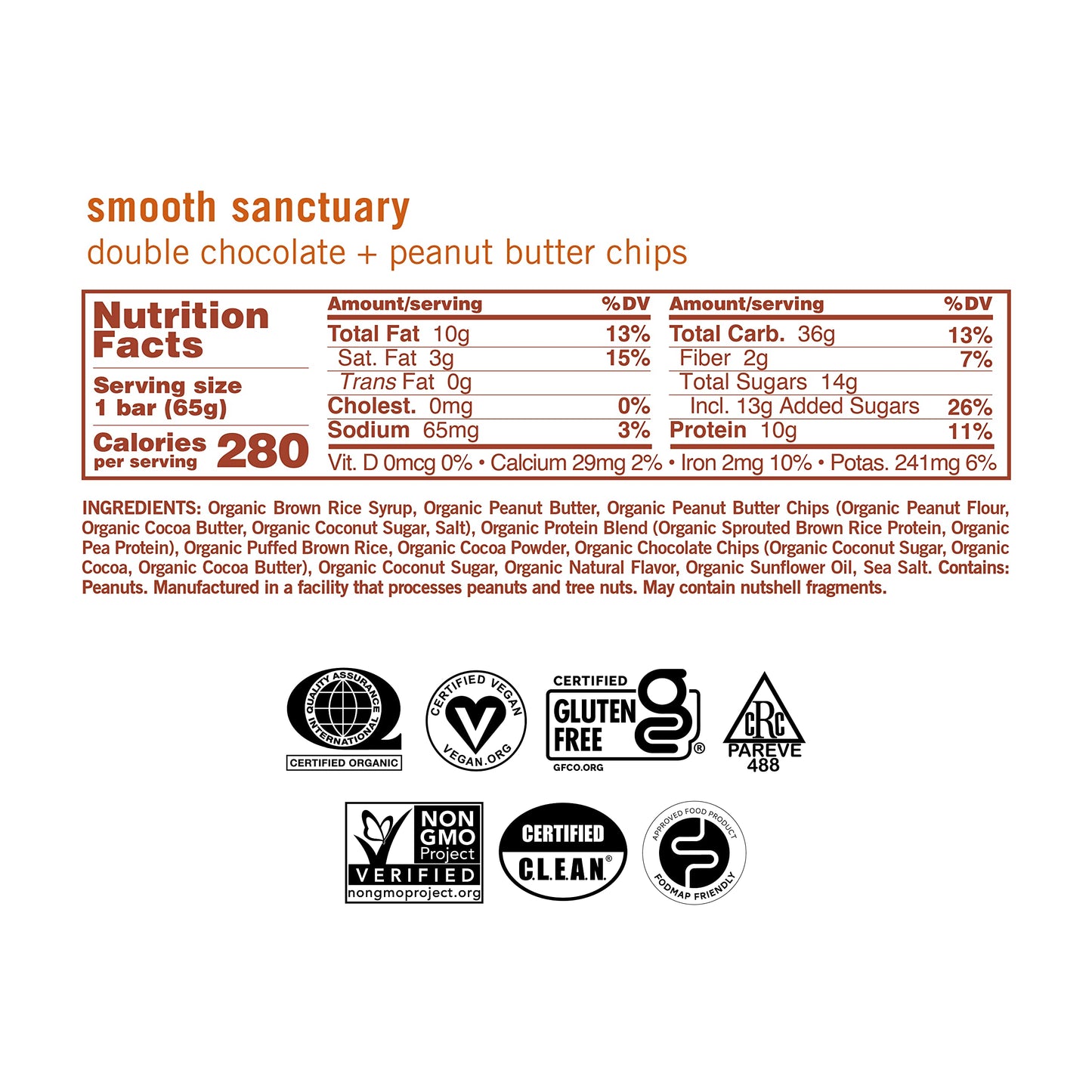 Gomacro, Nutrition Bar Oatmeal Chocolate Chip Organic 12 Count, 2.3 Ounce