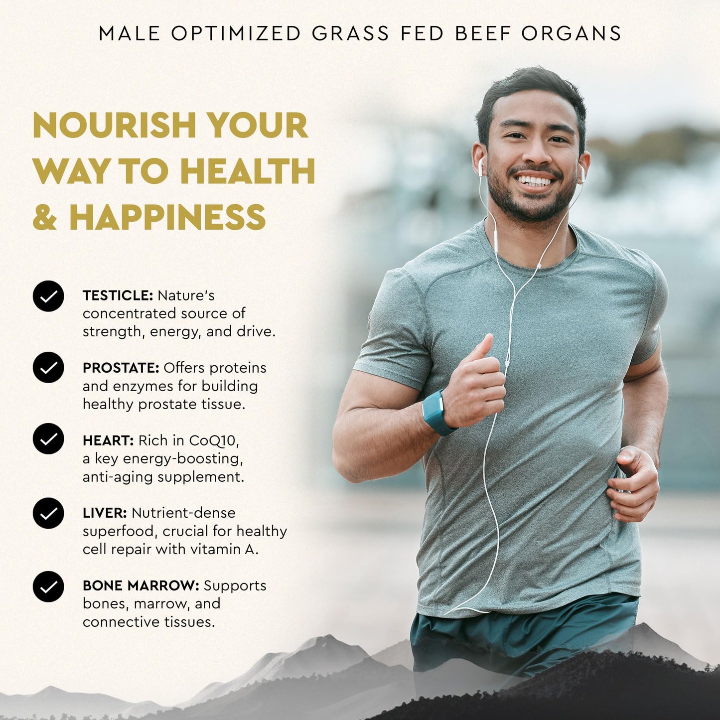 Ancestral Supplements Grass Fed Beef Liver 180 Capsules, Supports Energy Production, Detoxification, Digestion, Immunity and Full Body Wellness, Non-GMO, Freeze Dried Liver Health Supplement