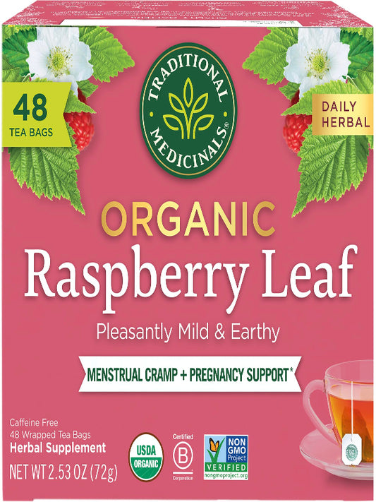 Traditional Medicinals Tea, Organic Healthy Cycle, Supports Healthy Menstrual Cycles, Includes Spearmint,16 Tea Bags - Nirvana Guru