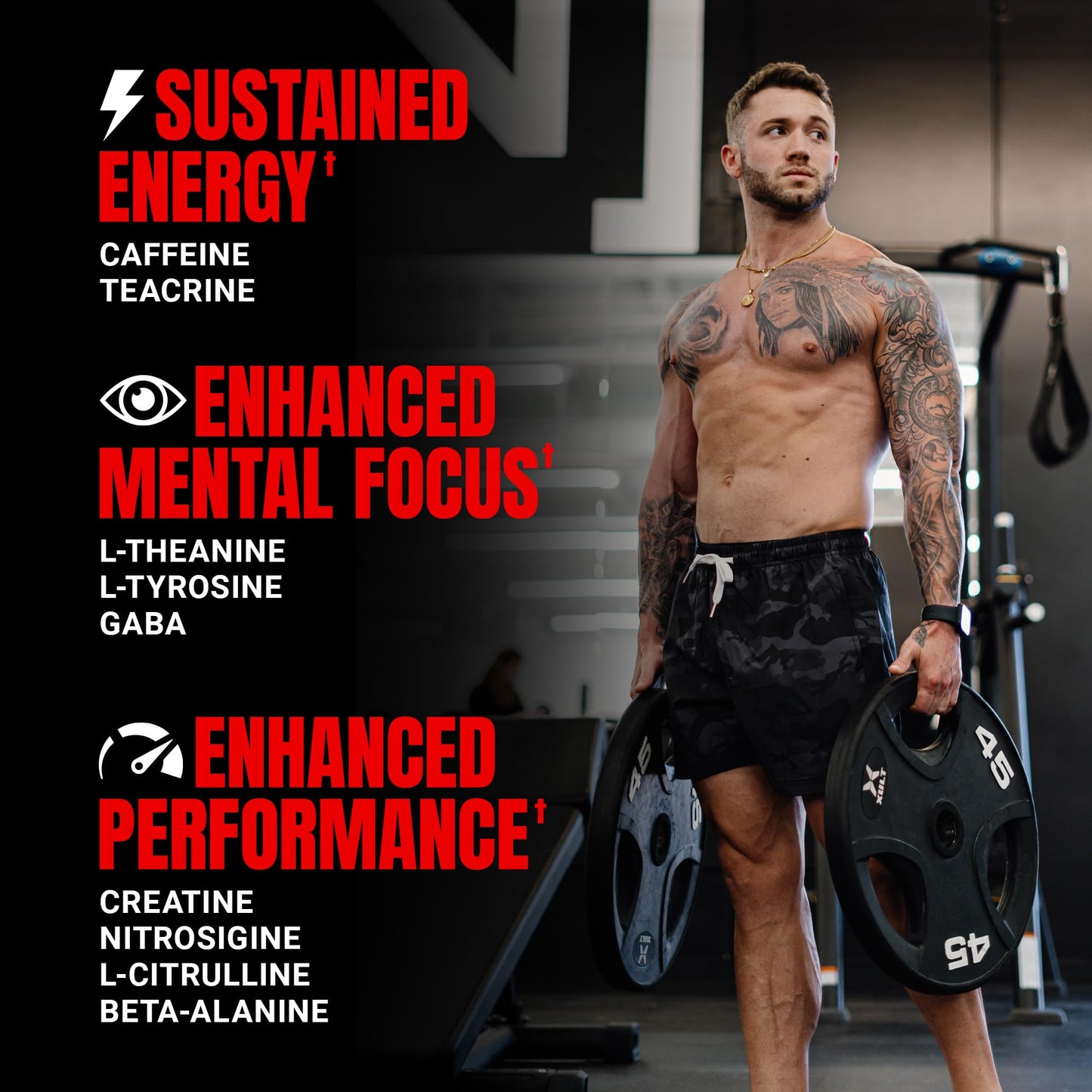 PROSUPPS Mr. Hyde Signature Pre Workout Powder with Creatine, Beta Alanine & Caffeine - Performance, Energy & Endurance - Clean Fitness & Gym Supplements for Men & Women (Blue Razz, 30 Servings) Nirvana Guru