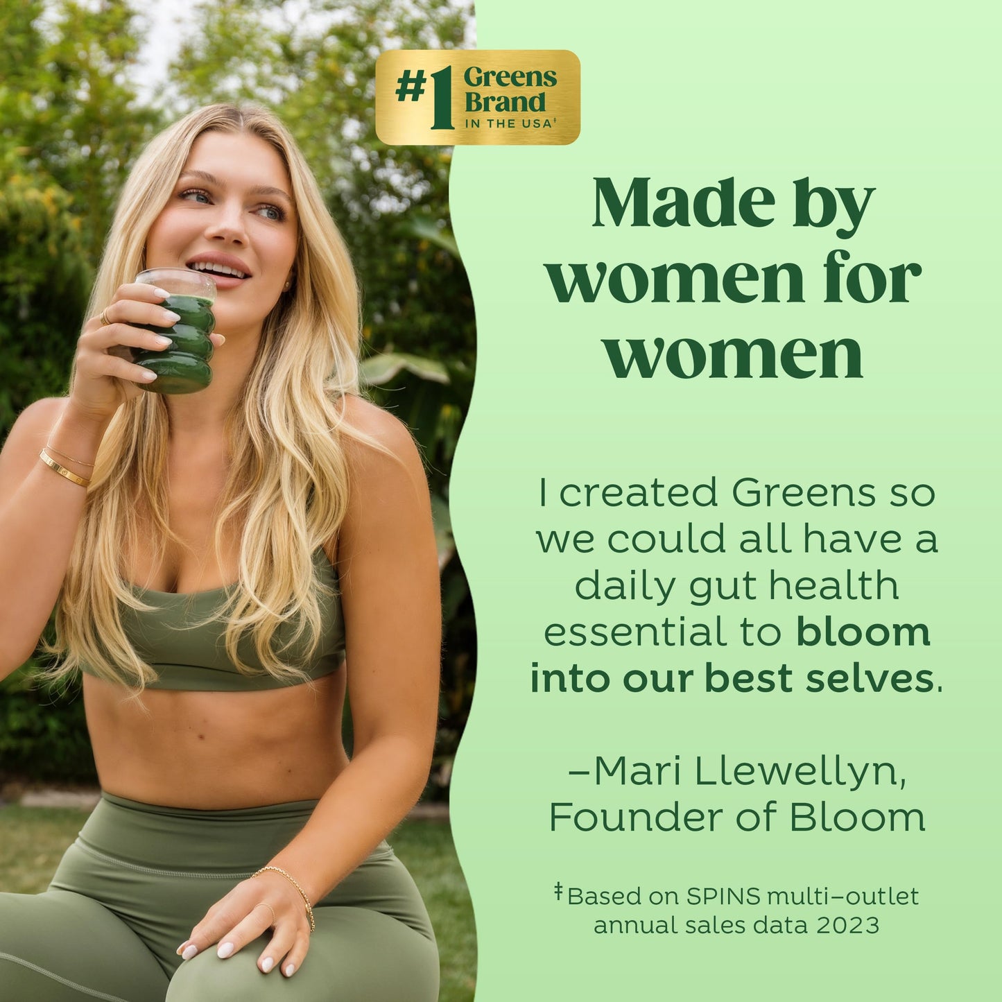 Bloom Nutrition Greens and Superfoods Powder for Digestive Health, Greens Powder, Digestive Enzymes, Probiotics, Spirulina, Chlorella for Bloating & Gut Support, Green Juice, 30 SVG, Strawberry Kiwi