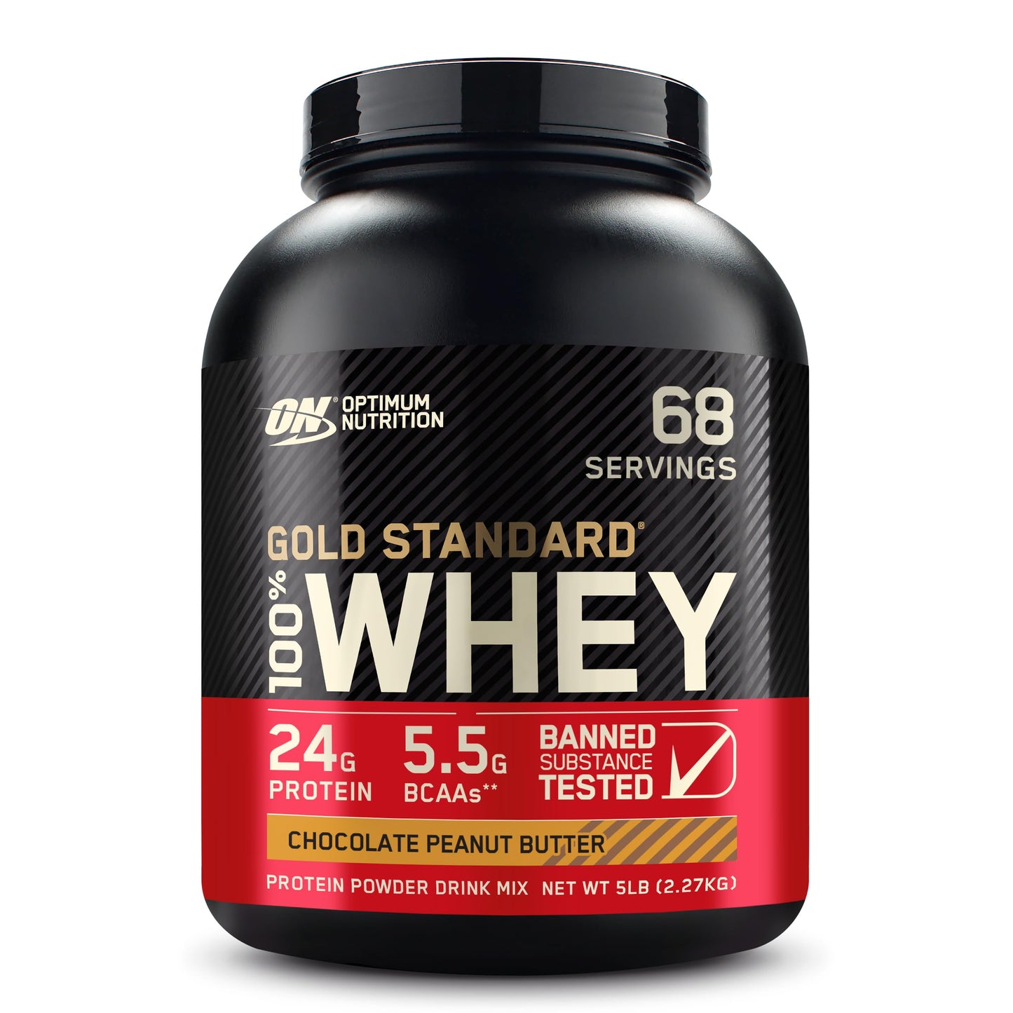 Optimum Nutrition Gold Standard 100% Whey Protein Powder, Double Rich Chocolate, 2 Pound (Packaging May Vary) - Nirvana Guru