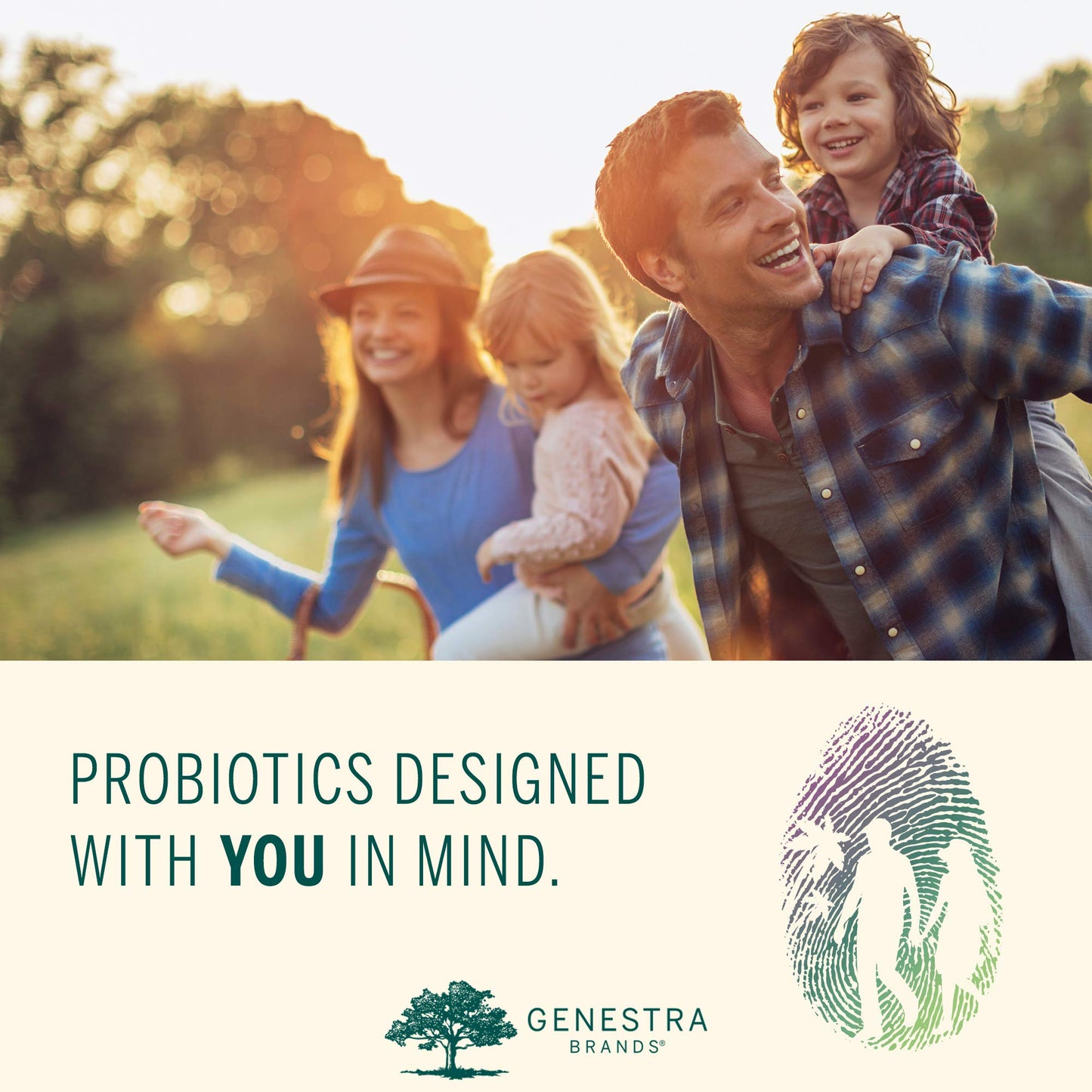 Genestra Brands - HMF Forte Probiotic Supplement - Four Strains of Probiotics to Promote GI Health - 120 Capsules - Nirvana Guru