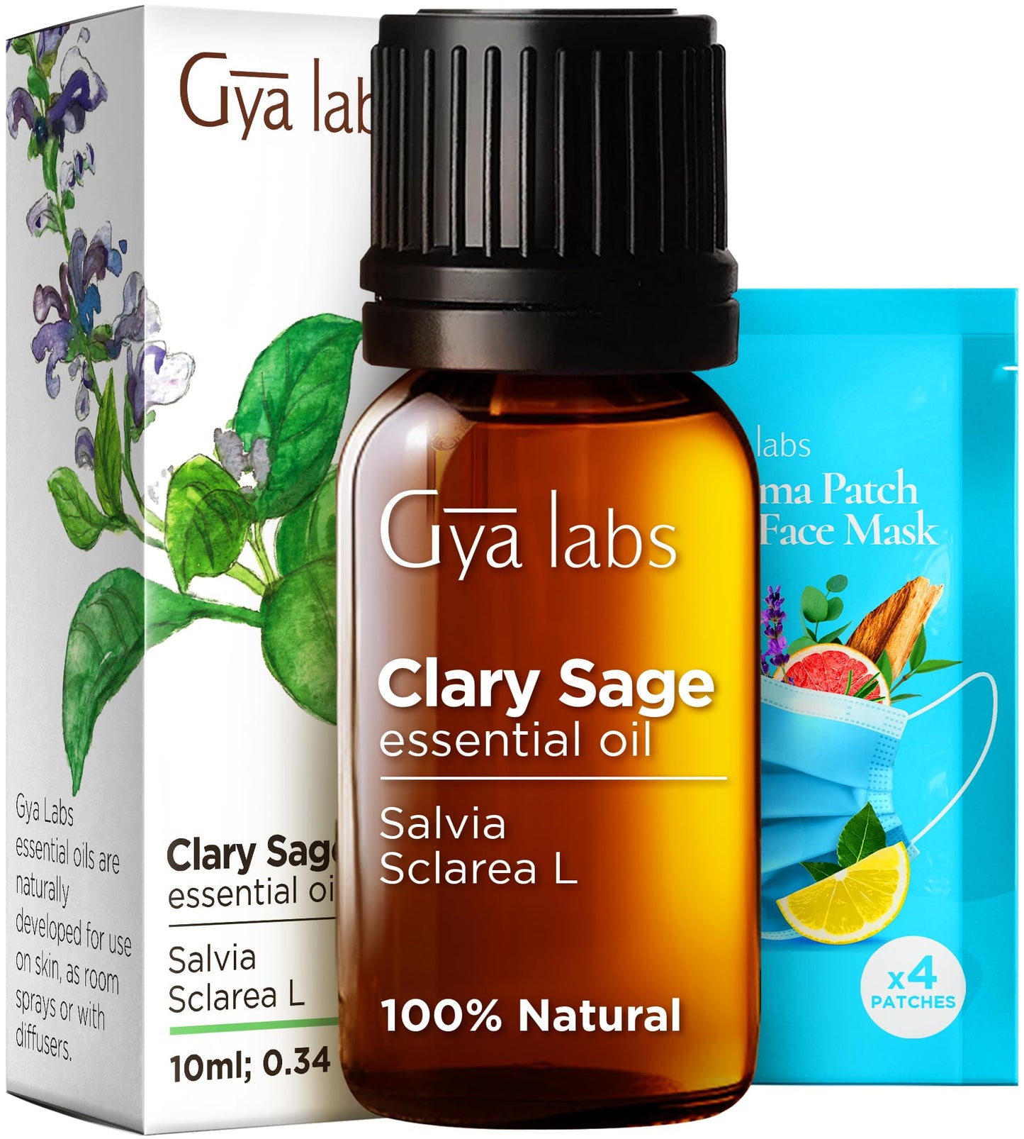 Gya Labs Frankincense Essential Oil for Face - 0.34 Fl Oz - 100% Pure Natural Frankincense Oil for Skin, Body Massages & Candle Making - Premium Grade for Wellness & Comfort - Woody & Calming Scent