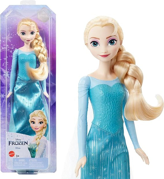 Mattel  Dolls, Elsa Posable Fashion Doll with Signature Clothing and Accessories, Disney's Frozen Movie Toys nirvanaguru