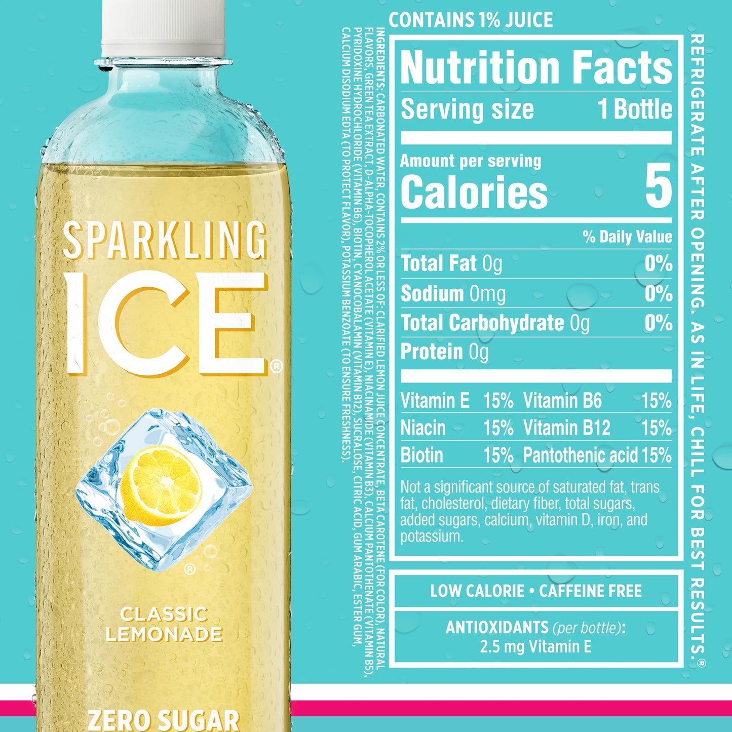 Sparkling Ice Purple Variety Pack, Flavored Water, Zero Sugar, with Vitamins and Antioxidants, 17 fl oz, 12 count (Black Raspberry, Cherry Limeade, Orange Mango, Kiwi Strawberry)