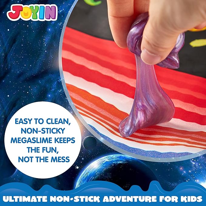 JOYIN Slime Party Favors, 36 Pack Galaxy Slime Ball - Stretchy, Non-Sticky, Mess-Free, Stress Relief, and Safe - Toys for Girls and Boys - Classroom Reward, Party Supplies nirvanaguru