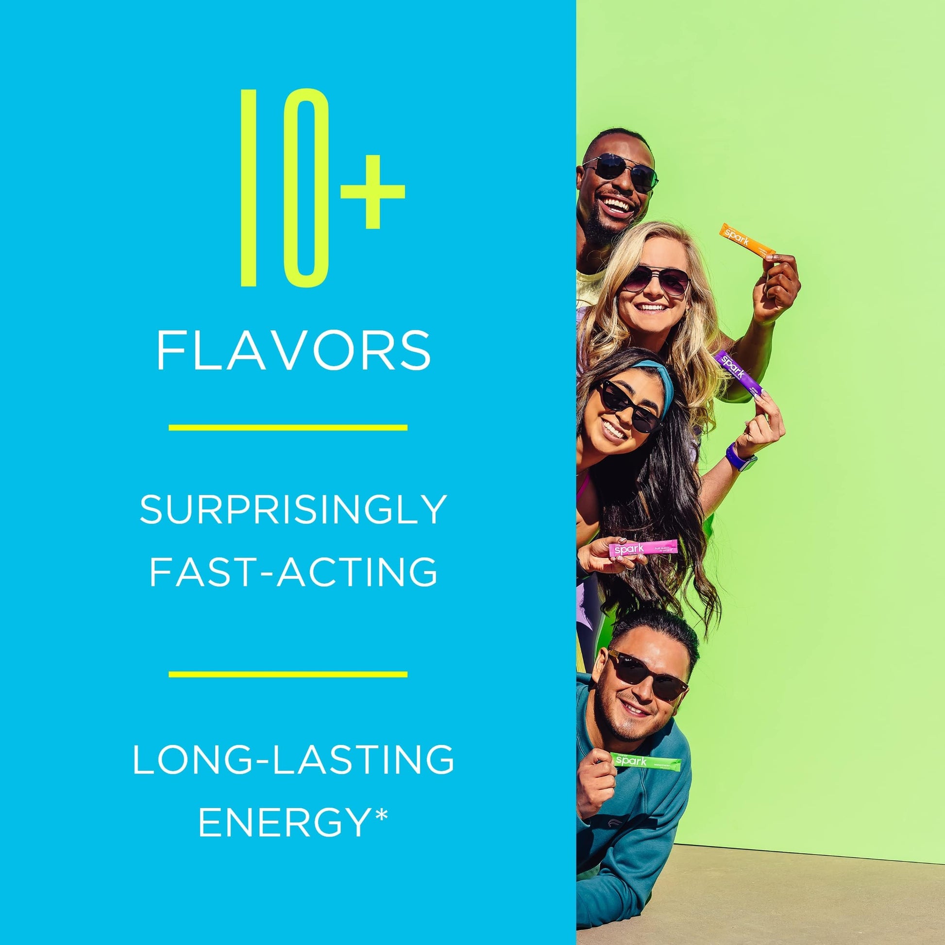 AdvoCare Spark Vitamin & Amino Acid Supplement - Focus & Energy Drink Powder Mix with Vitamin A, B-6, C & E - Also Includes L-Carnitine & L-Tyrosine - Fruit Punch - 10.5 oz Nirvana Guru