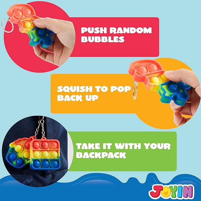 JOYIN 60 Pcs Party Favors for Kids, Popular Fidget Toys Pack, Goodie Bags Fillers for Kids Birthday Party, Prizes in Bulk for School, Pinata Stuffers, Classroom Prizes, Treasure Box Toys nirvanaguru