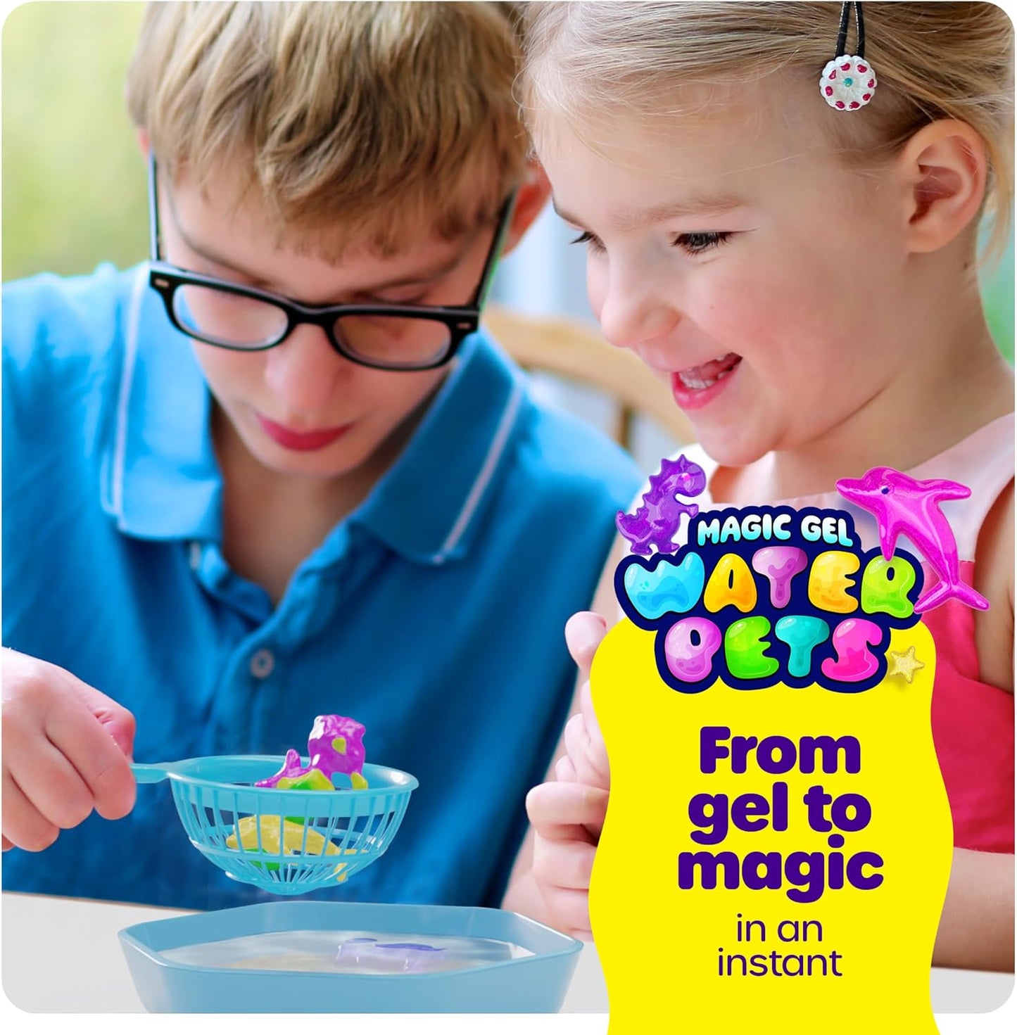 Dan&Darci Aqua Fairy Water Gel Kit for Kids - Craft for Kids - Magic Elf Toy Kits - Waters Pets - DIY Squishy Maker - Make Your Own Squishies Toys Crafts for Boys & Girls Ages 6-12 Nirvana Guru