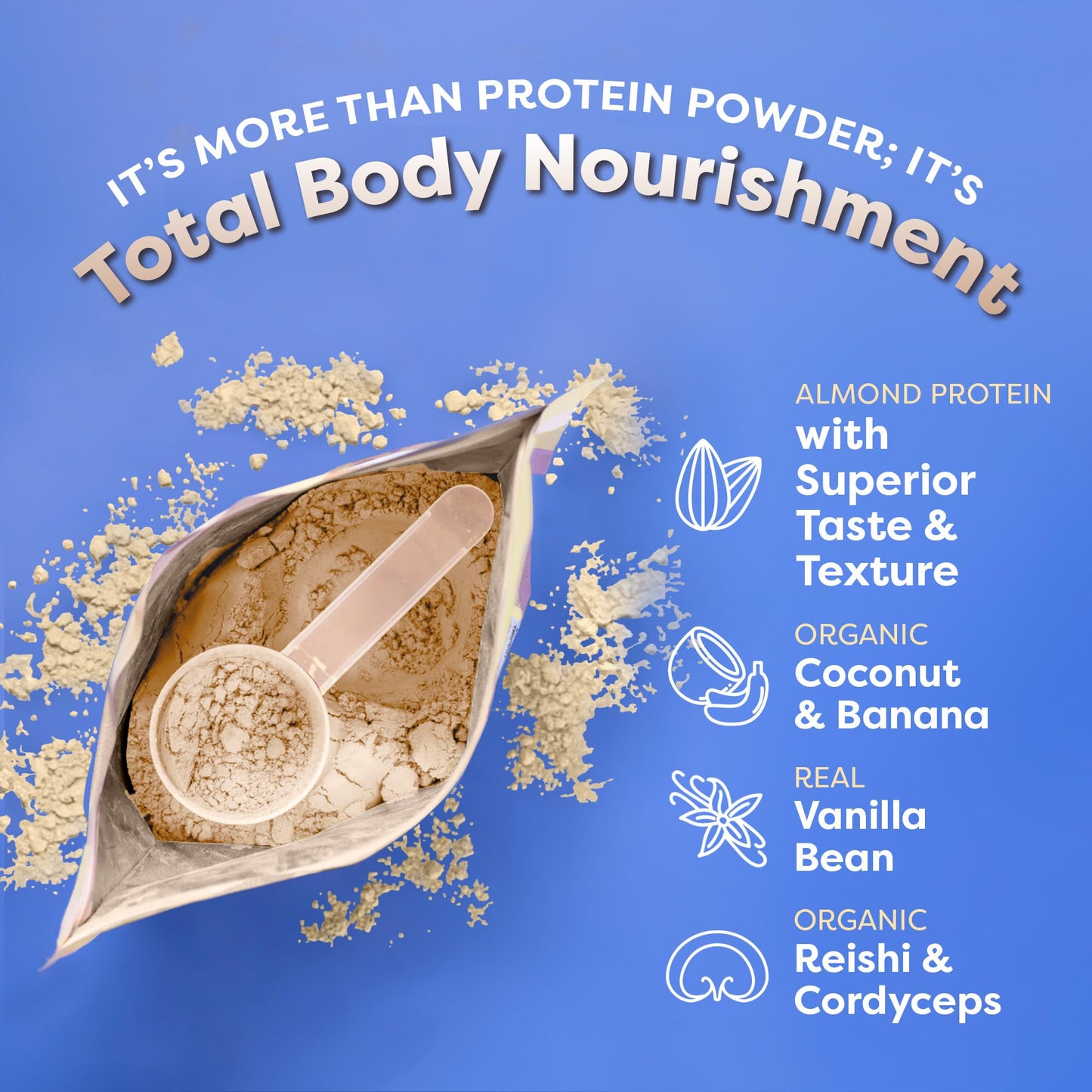FlavCity Grass Fed Whey Protein Powder - Vanilla Smoothie - 25g Protein & 10g Collagen - Made with Real Vanilla Bean & Organic Coconut Milk - Gluten Free & No Added Sugars (20 Servings)