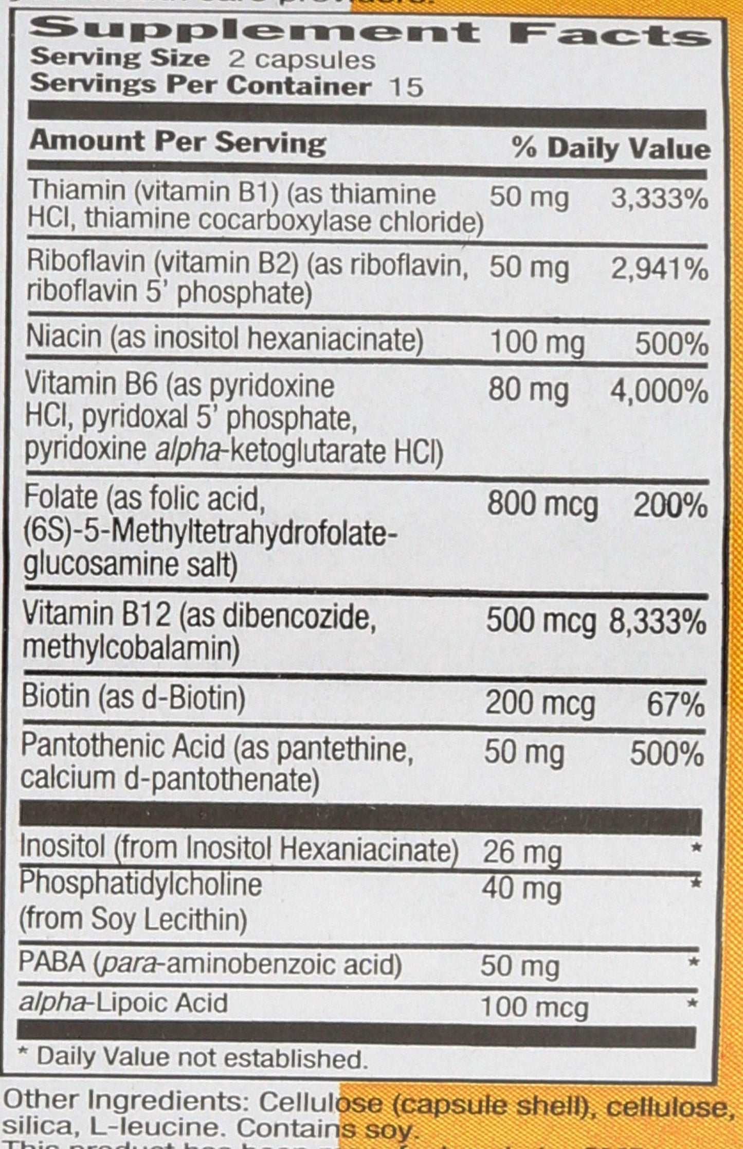 Country Life Coenzyme B-Complex, 120 Capsules – Supports Energy & Metabolism, Mood & Cognitive Function – Vegan, Gluten-Free, Bioavailable B Vitamins with Choline Nirvana Guru