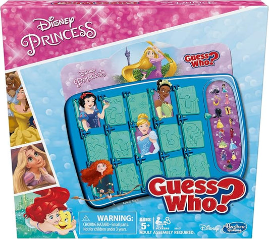 Hasbro Gaming Guess Who? Disney Princess Edition Kids Board Game, Fun Game for Families and Kids Ages 5 and Up, Preschool Games (Amazon Exclusive) nirvanaguru