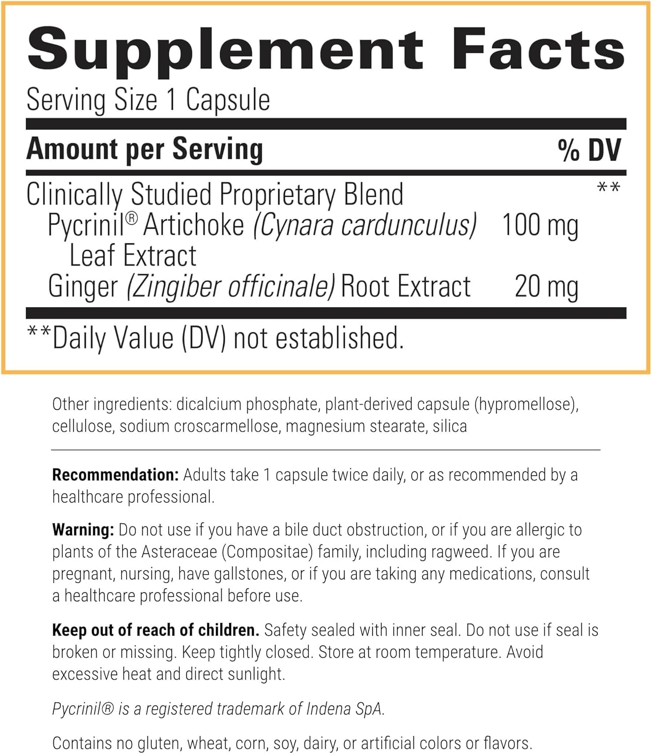Integrative Therapeutics Motility Activator - Supports Gastrointestinal Motility and Transport* - Gut Health Support for Men and Women with Ginger Root and Artichoke Leaf Extract* - 60 Capsules - Nirvana Guru