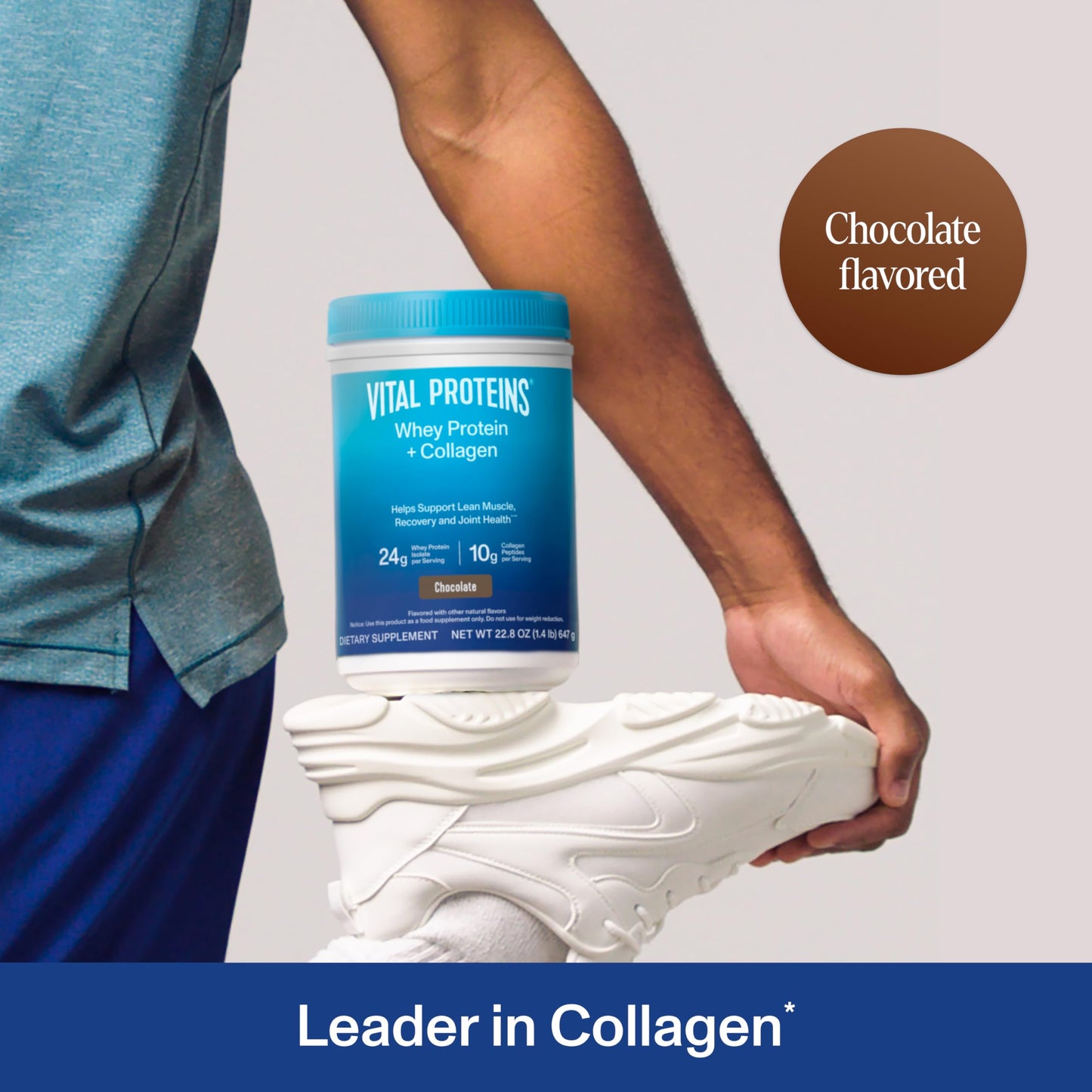 Vital Proteins Whey Protein Powder+ Collagen Peptides, 24g Protein Supporting Recovery & Joint Health, with Vitamin C, About 16 Servings - Vanilla 21.7oz - Nirvana Guru