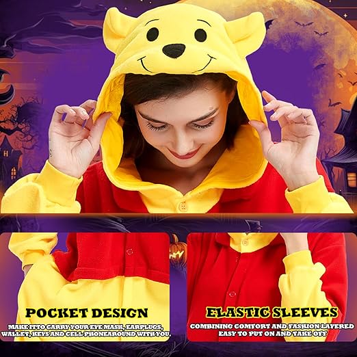Beauty Shine Unisex Adult Onesie One Piece Pajamas Cosplay Cartoon Costume Halloween Christmas Sleepwear Jumpsuit Homewear nirvanaguru