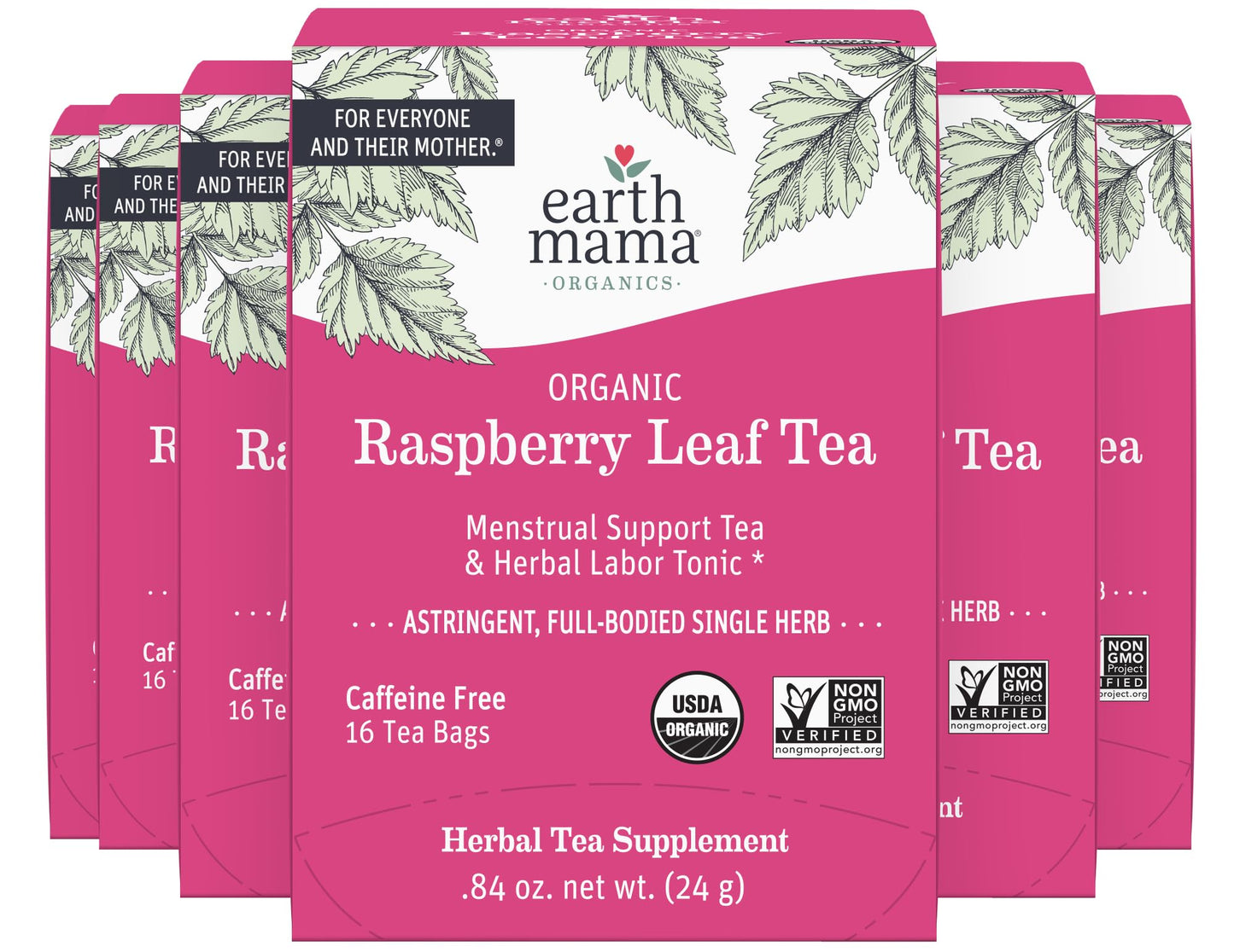 Earth Mama Organic Third Trimester Tea Bags | 100% USDA Organic Herbal Tea for Late Pregnancy Comfort + Childbirth Preparation, 16 Teabags Per Box (2-Pack) Nirvana Guru