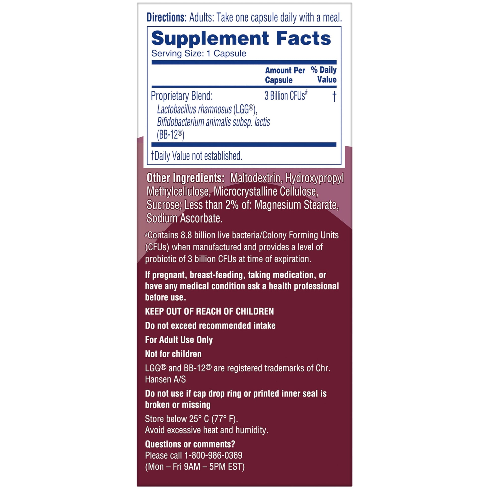 Phillips' Colon Health Daily Probiotic Capsules, 4-in-1 Symptom Defense to help defend against Occasional Gas, Bloating, Constipation, and Diarrhea, Daily Supplement, 60 Count - Nirvana Guru
