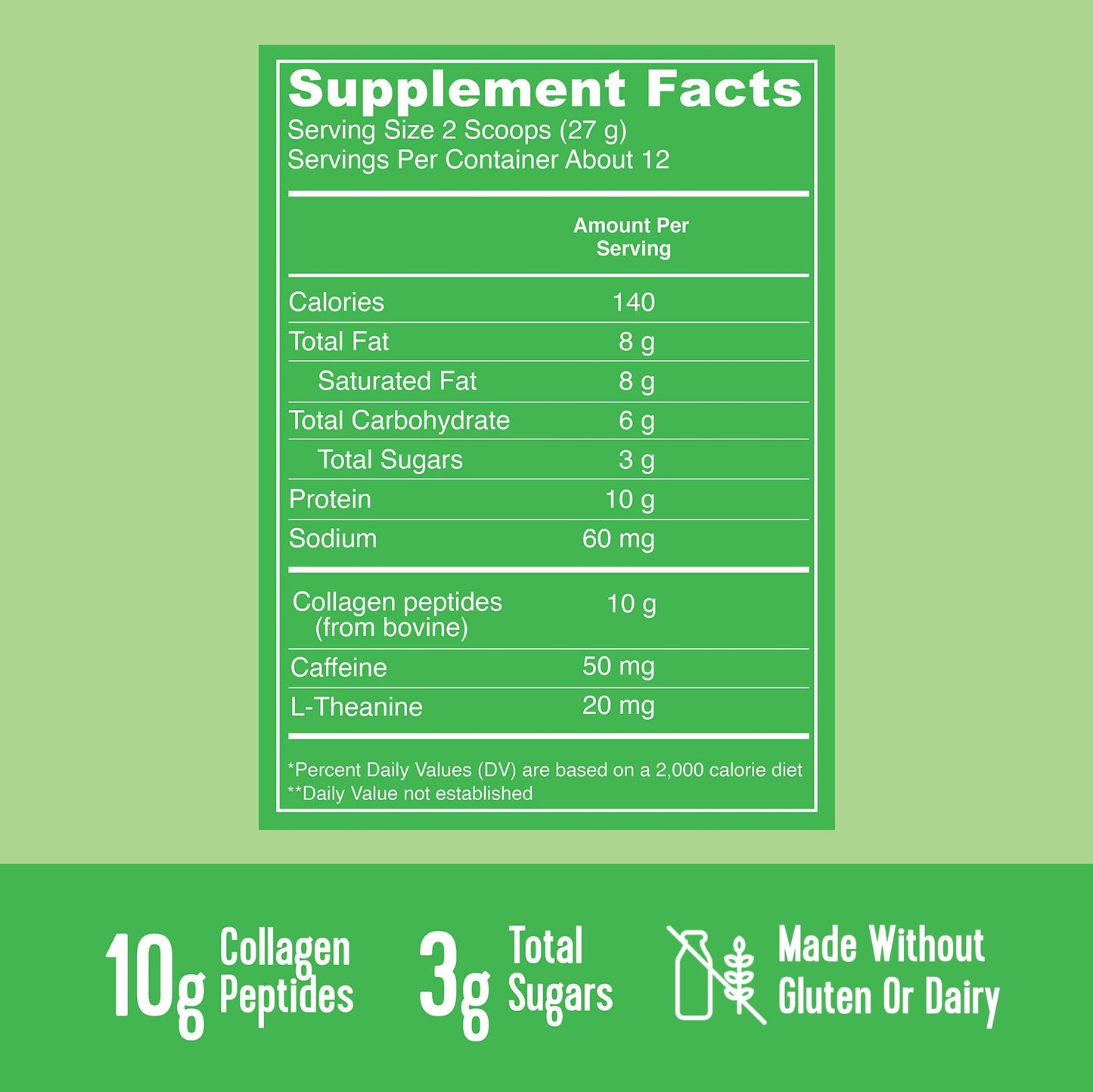 Vital Proteins Matcha Collagen Peptides Powder Supplement, Matcha Green Tea Powder, 10.5 oz, Original Flavored - Nirvana Guru