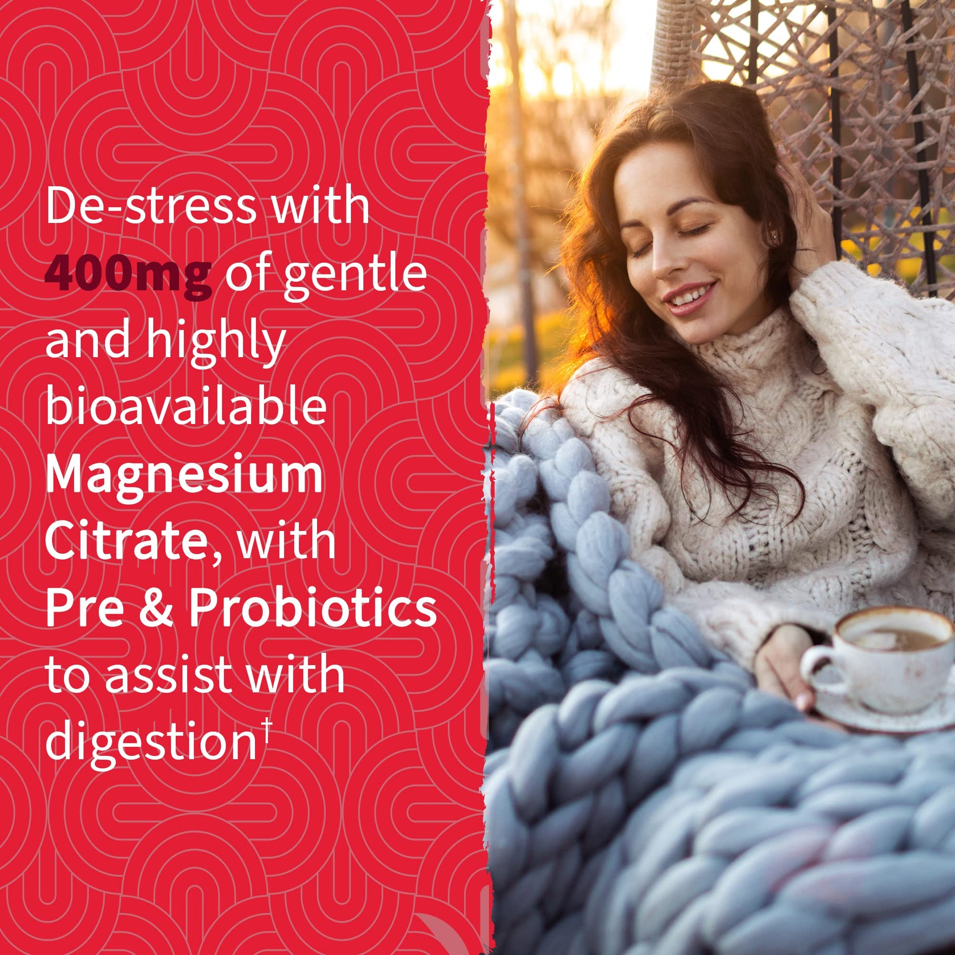 Garden of Life - Dr Formulated Magnesium Citrate Supplement with Prebiotics & Probiotics for Stress, Sleep & Recovery - Vegan, Gluten Free, Kosher, Non-GMO, No Added Sugars – 60 Raspberry Gummies - Nirvana Guru