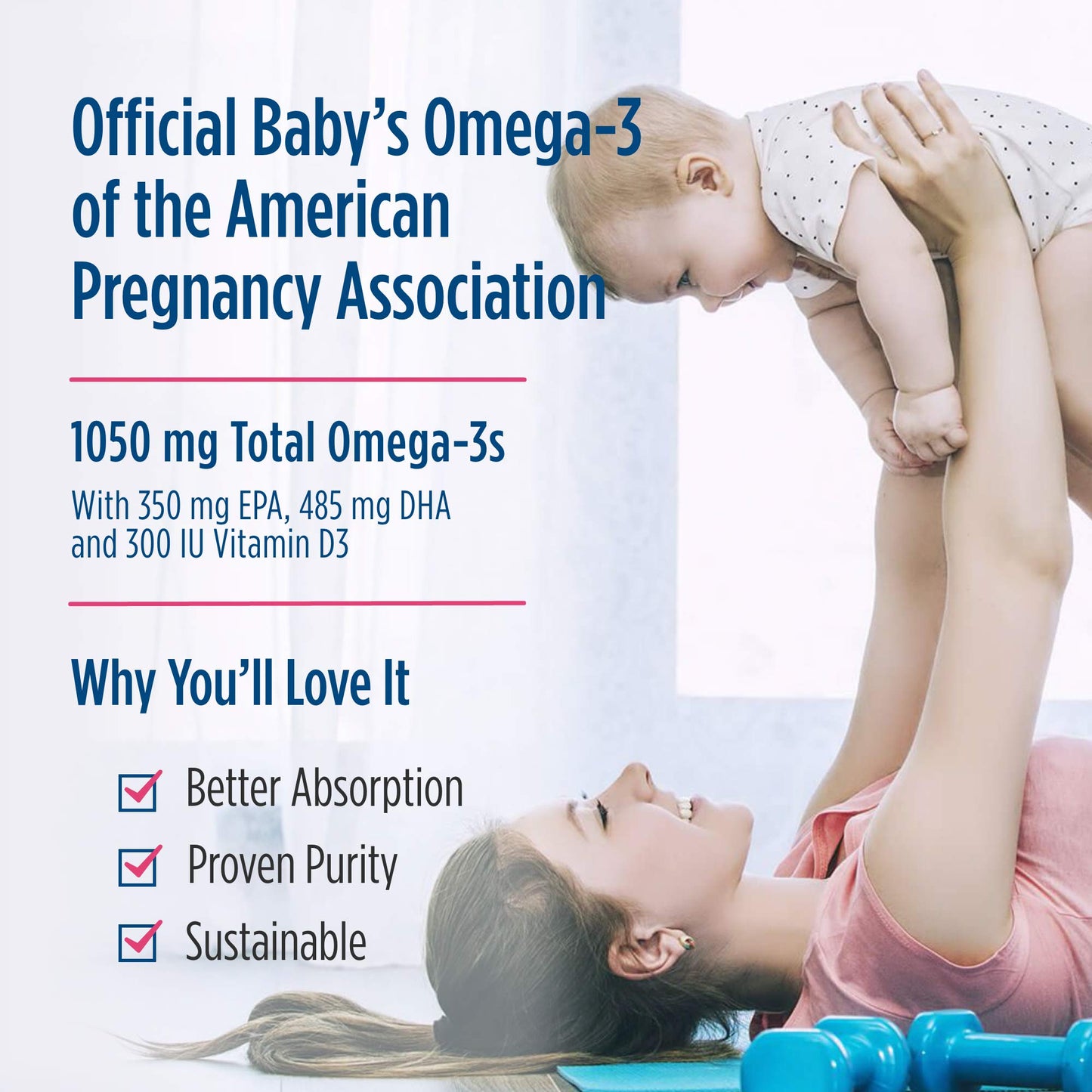 Nordic Naturals Baby’s DHA, Unflavored - 4 oz - 1050 mg Omega-3 + 300 IU Vitamin D3 - Supports Brain, Vision & Nervous System Development in Babies - Non-GMO - Servings May Vary - Nirvana Guru