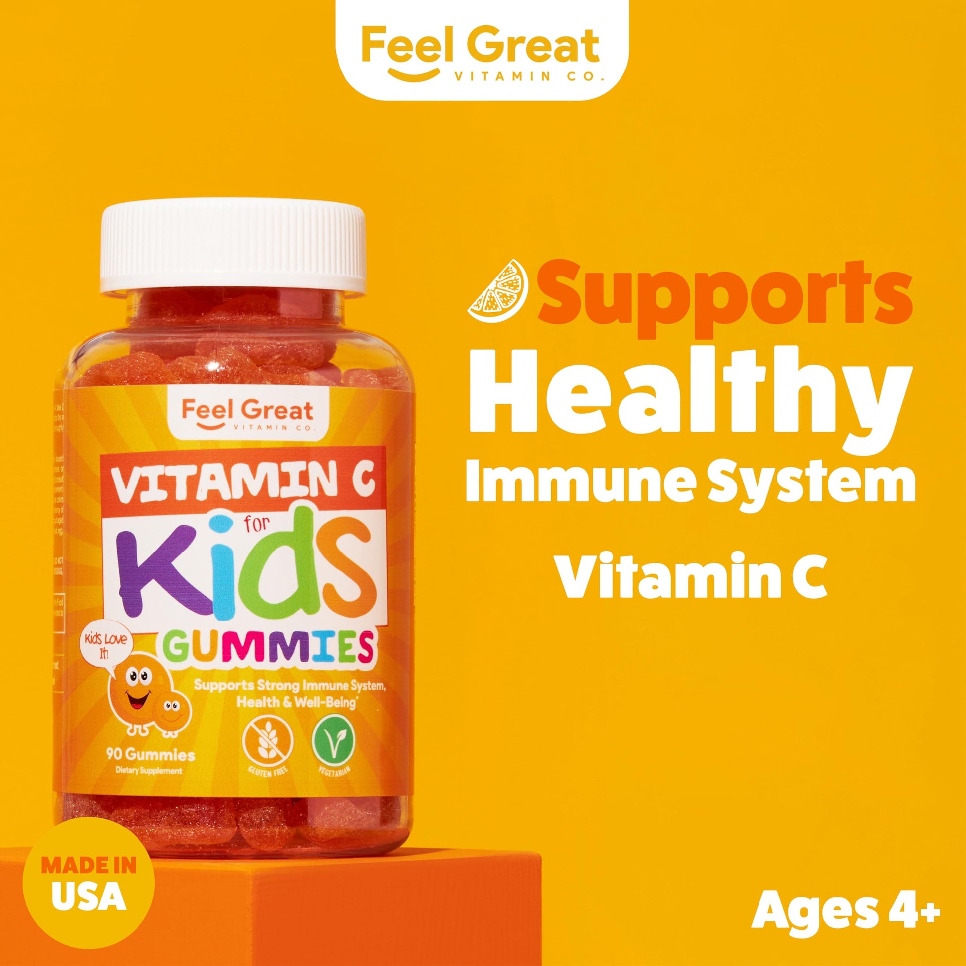 Feel Great Vitamin Co. Complete DHA Gummies for Kids | with Omega 3 6 9 + DHA, Vitamin C | Supports Healthy Brain Function, Vision & Heart Health | Gluten Free, Vegetarian | 60 Gummies Nirvana Guru