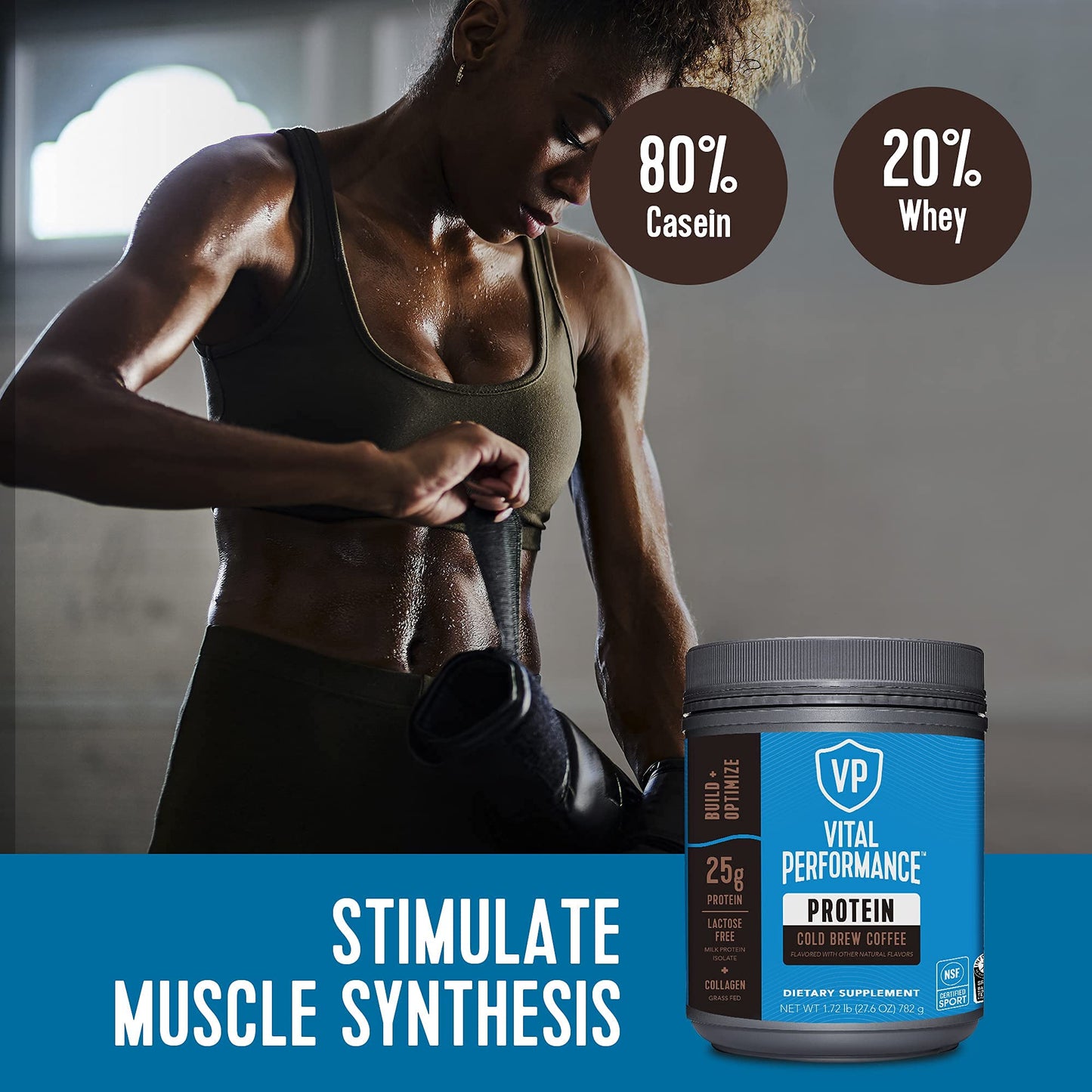 Vital Proteins Performance Powder, Collagen Peptides & Protein Isolate Powder, NSF Certified for Sport, Chocolate, 1.72lb - Nirvana Guru