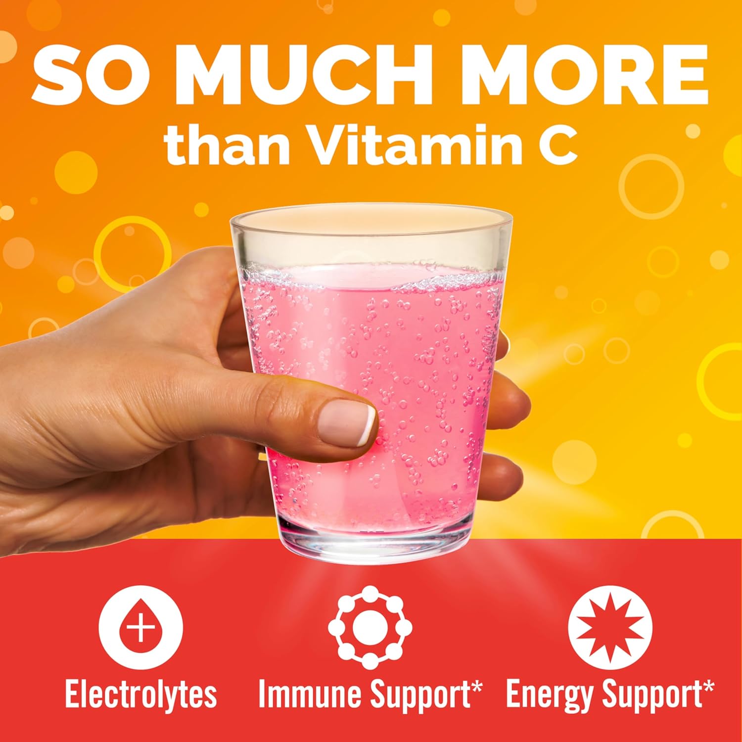 Emergen-C 1000mg Vitamin C Powder for Daily Immune Support Caffeine Free Vitamin C Supplements with Zinc and Manganese, B Vitamins and Electrolytes, Super Orange Flavor - 30 Count Nirvana Guru