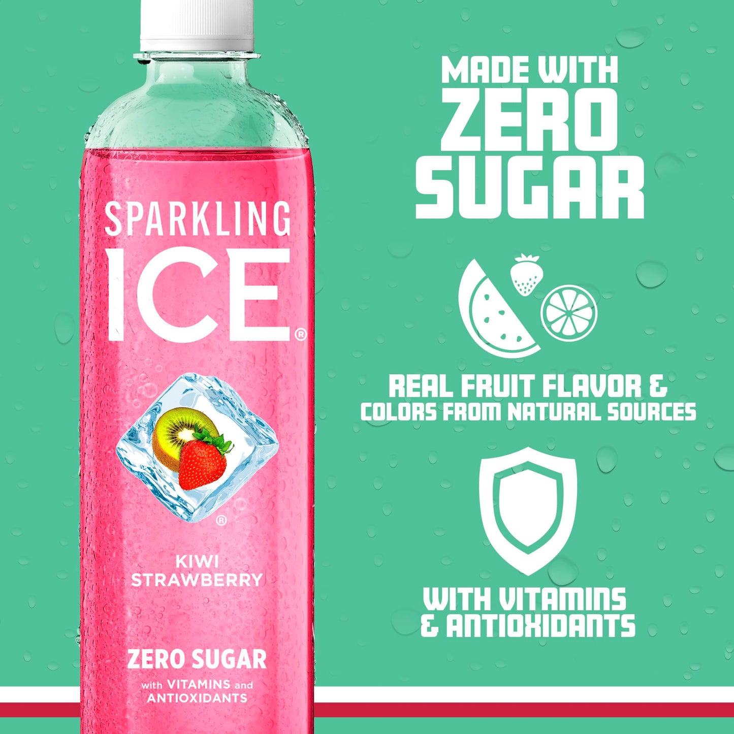 Sparkling Ice, Black Raspberry Sparkling Water, Zero Sugar Flavored Water, with Vitamins and Antioxidants, Low Calorie Beverage, 17 fl oz Bottles (Pack of 12) - Nirvana Guru